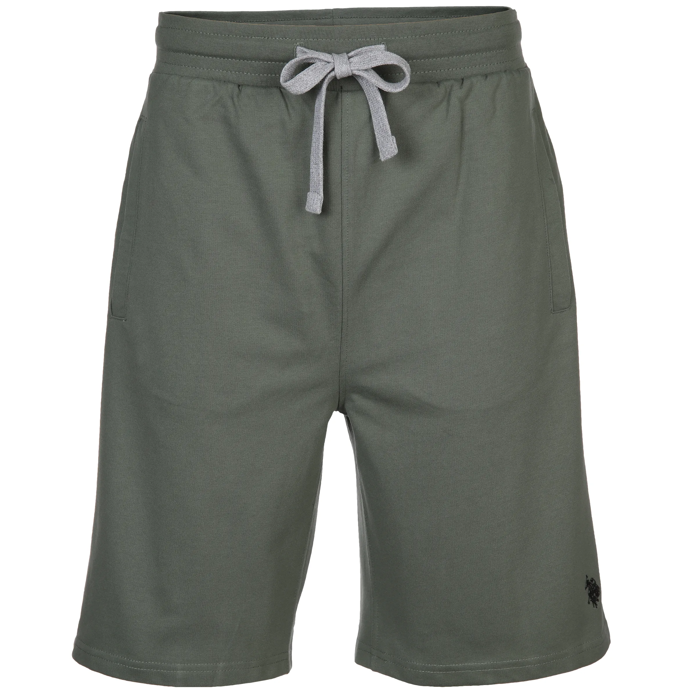 U.S. Polo Assn. He. Sweatshort uni Stickerei Braun 865360 542 KHAKI 1