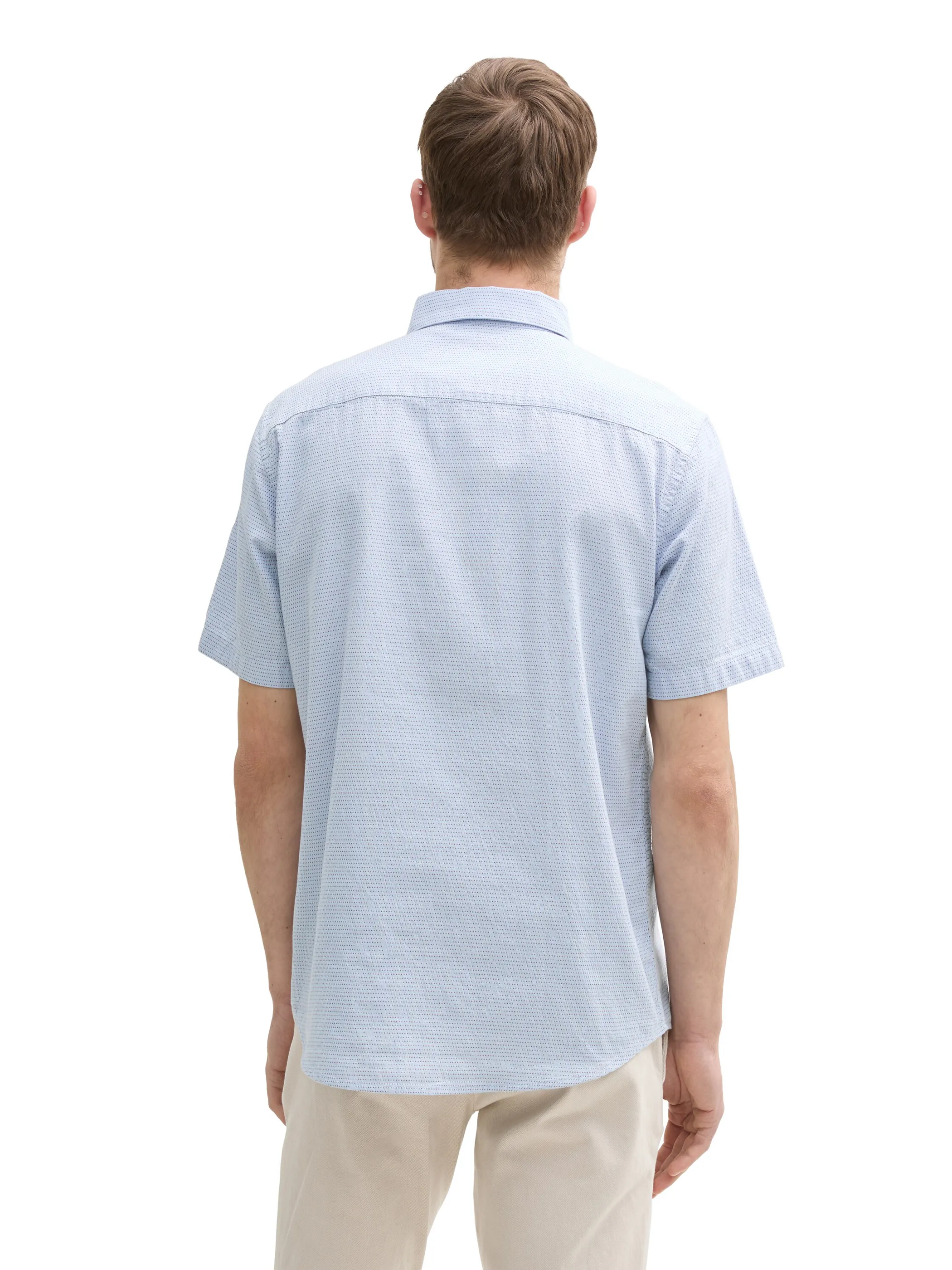 Tom Tailor 1046077 structured shirt Blau 910668 37947 2