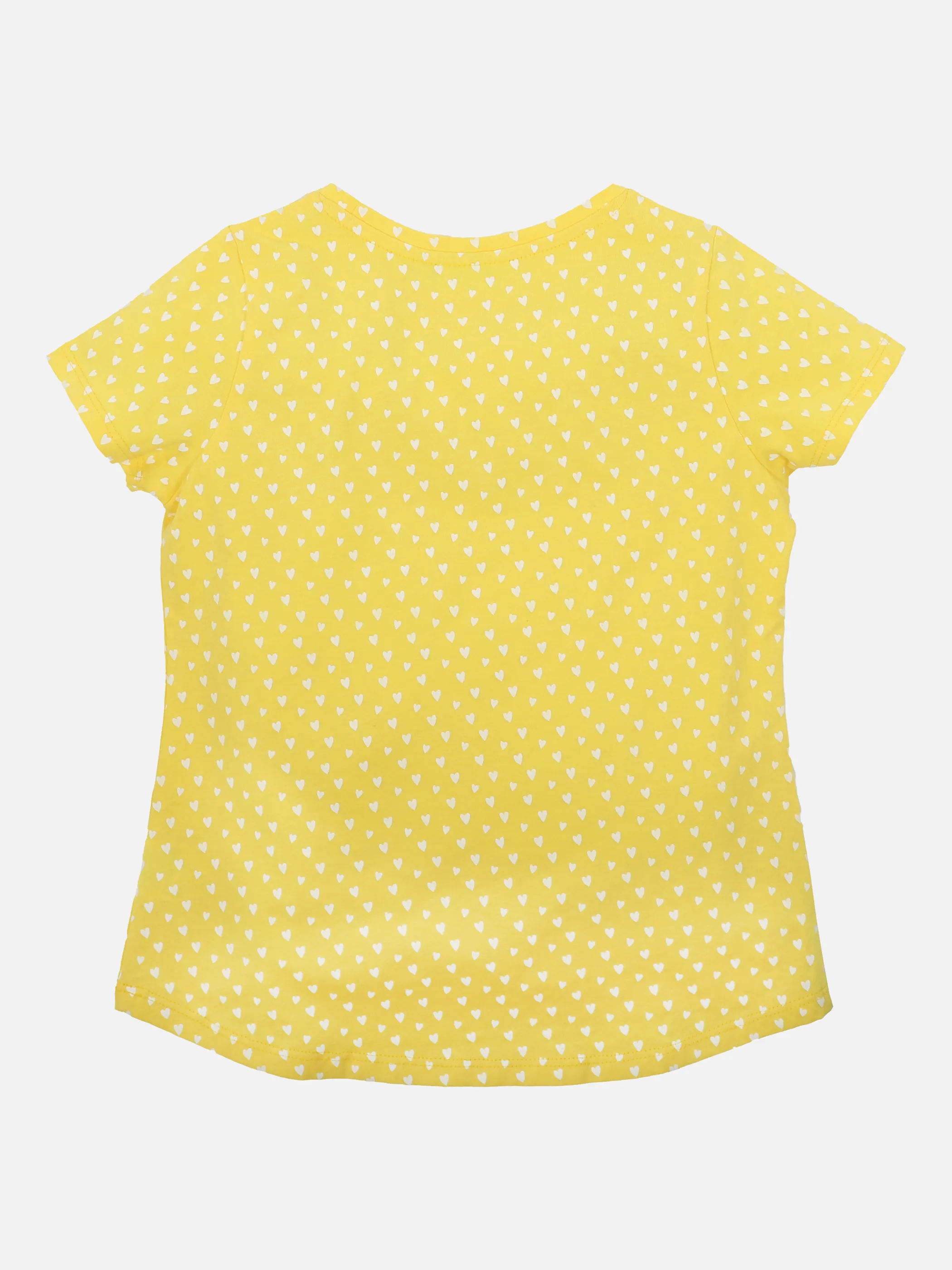 Stop + Go MG TShirt in gelb mit AOP Gelb 860821 GELB 2 Stop + Go MG TShirt in gelb mit AOP Gelb 860821 GELB 2