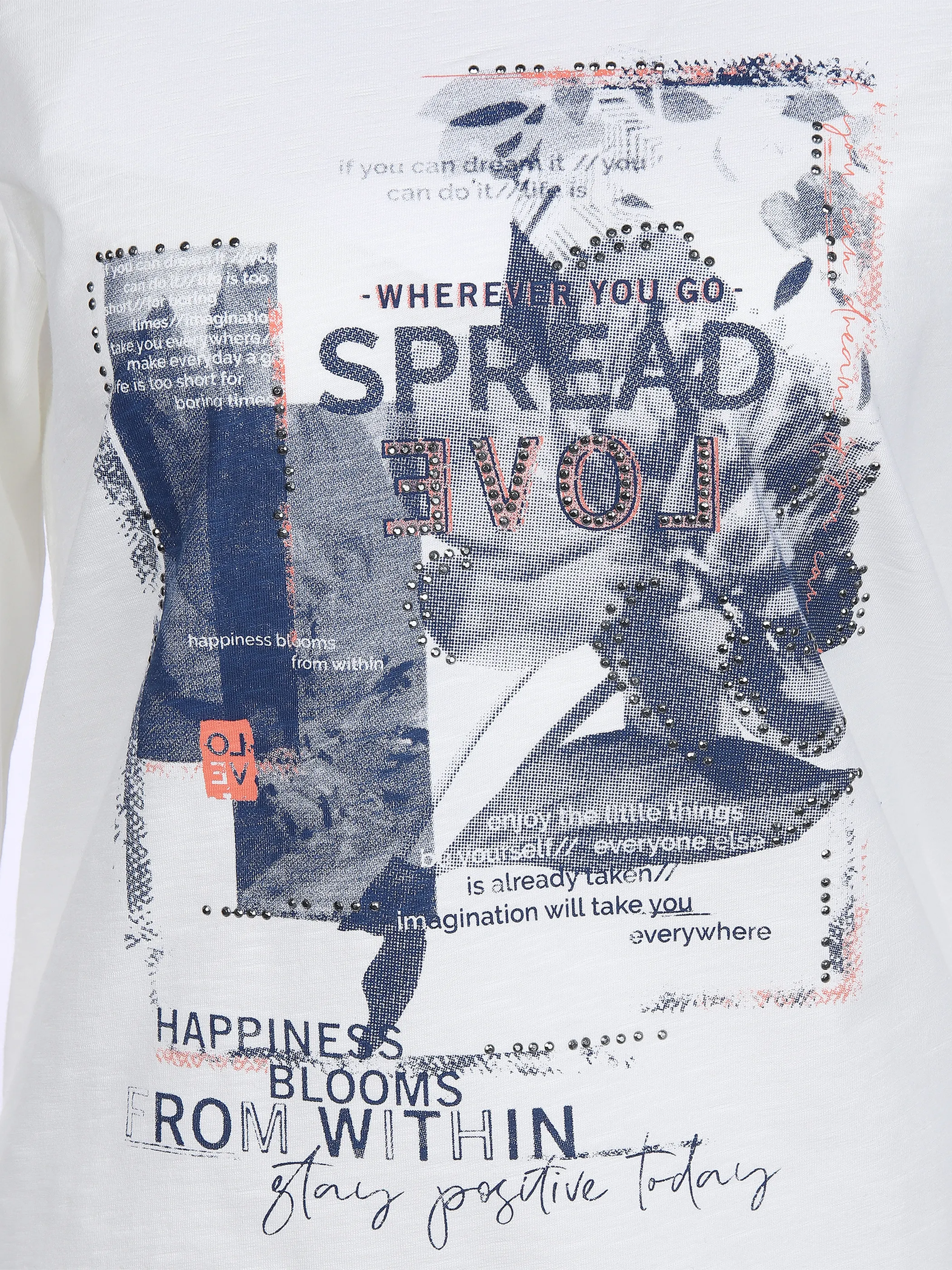 Cecil B317370 FP Spread Love T-Shirt Weiß 864118 33474 3 Cecil B317370 FP Spread Love T-Shirt Weiß 864118 33474 3