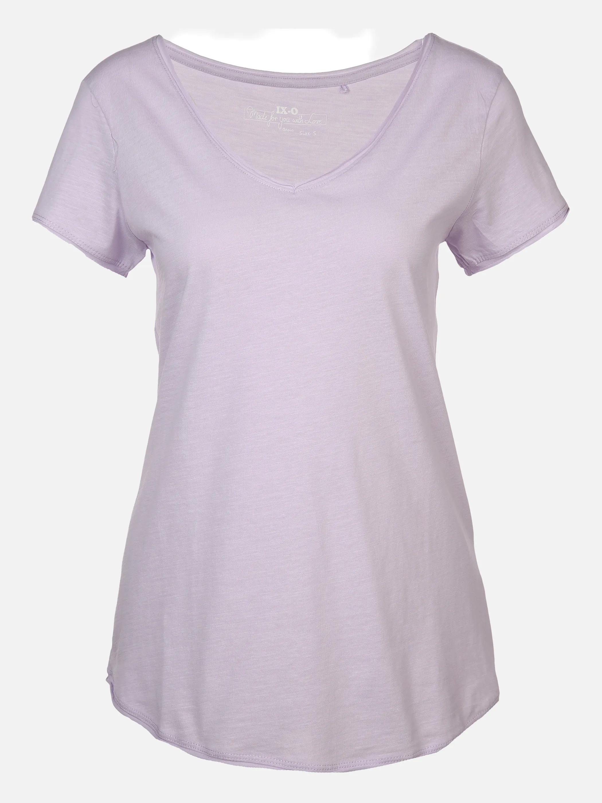 IX-O YF-Da-T-Shirt, V-Neck Lila 873740 LILAC 1