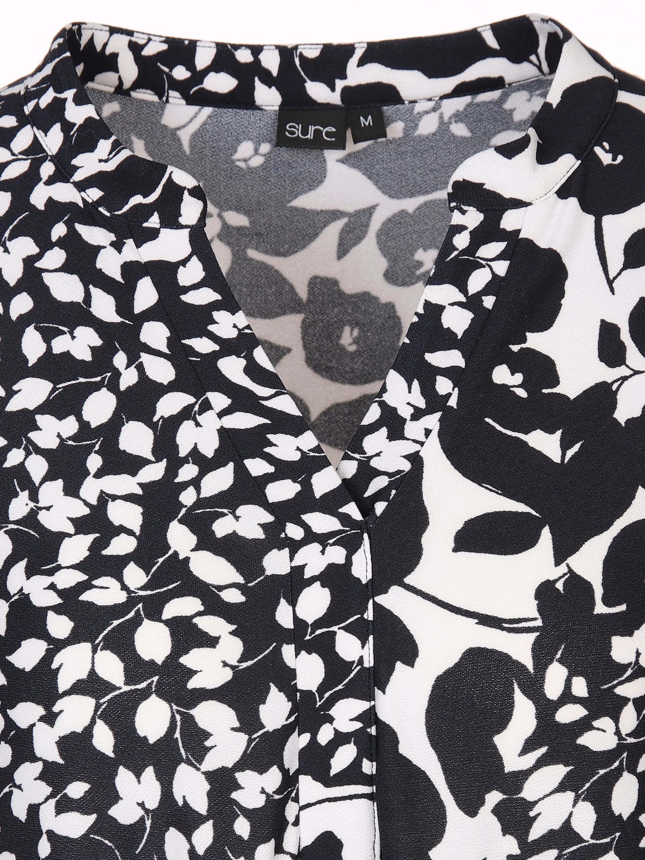 Sure Da-Shirtkleid m. Alloverprint Marine 875281 NAVY/WEIß/ 3 Sure Da-Shirtkleid m. Alloverprint Marine 875281 NAVY/WEIß/ 3