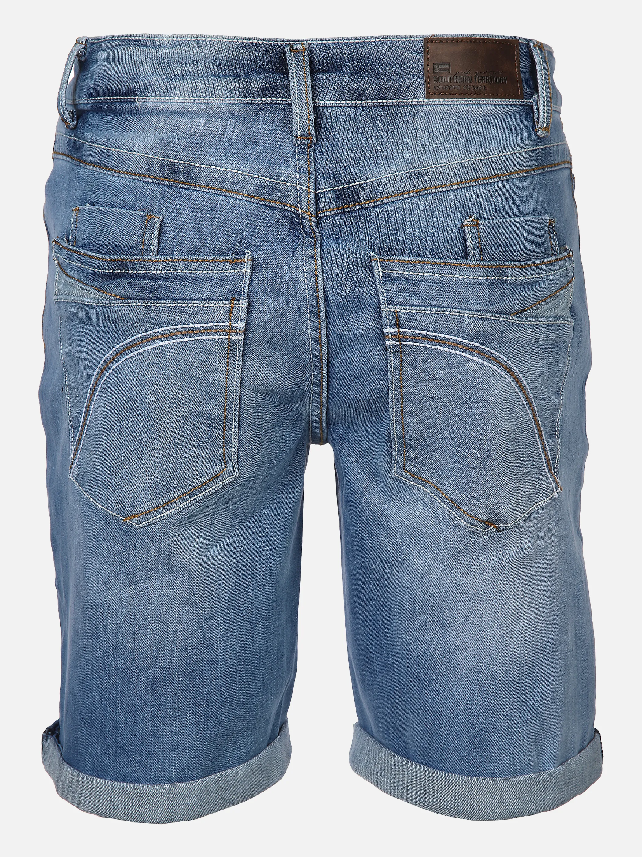 Southern Territory YF-He-Jeans-Bermuda Marc Blau 876759 MED BLUE 2 Southern Territory YF-He-Jeans-Bermuda Marc Blau 876759 MED BLUE 2