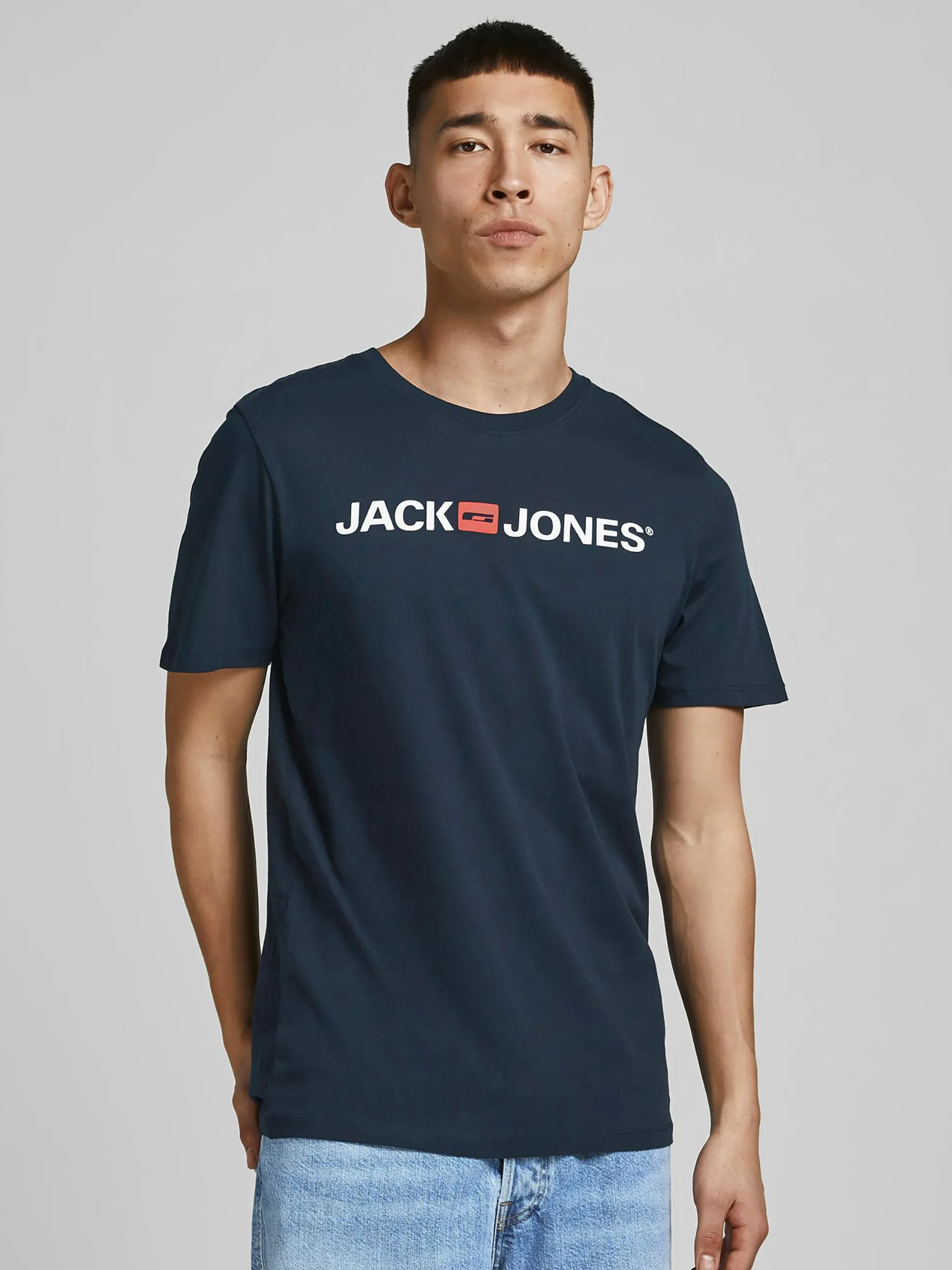 Jack Jones 12137126 JJECORP LOGO TEE SS C Blau 832988 175876001 3