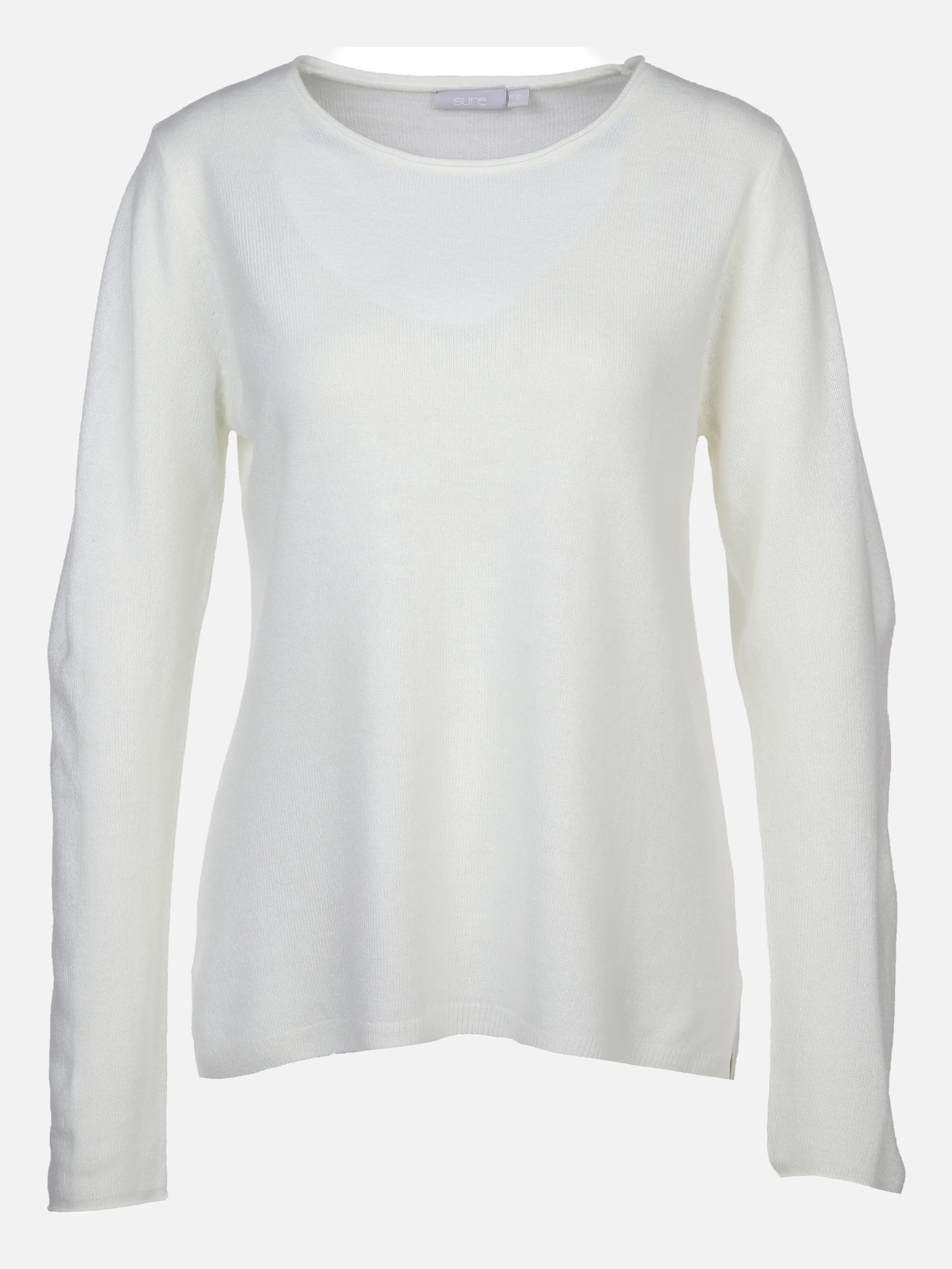 Sure Da-Rundhalspullover cashmere l Weiß 866591 OFFWHITE 1