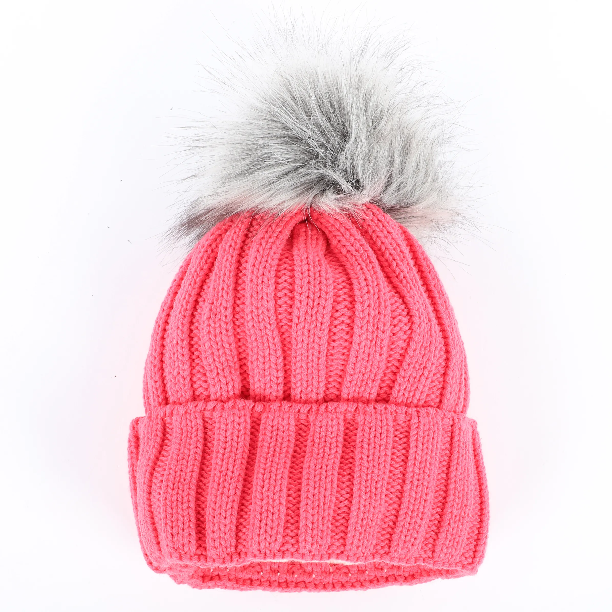 Lisa Tossa Da-Mütze m. Bommel Pink 883315 ADUA 2