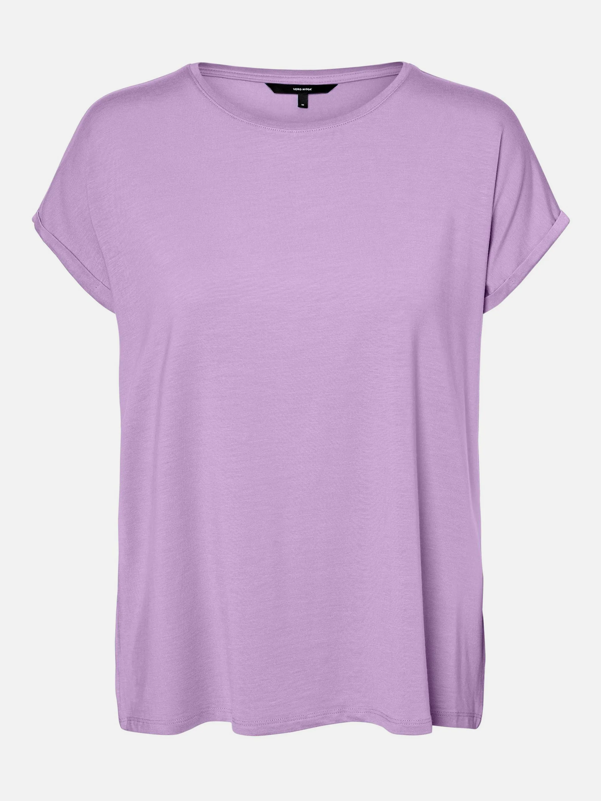 Vero Moda 10187159 VMAWARE PLAIN SS TOP Lila 767201 228955 1