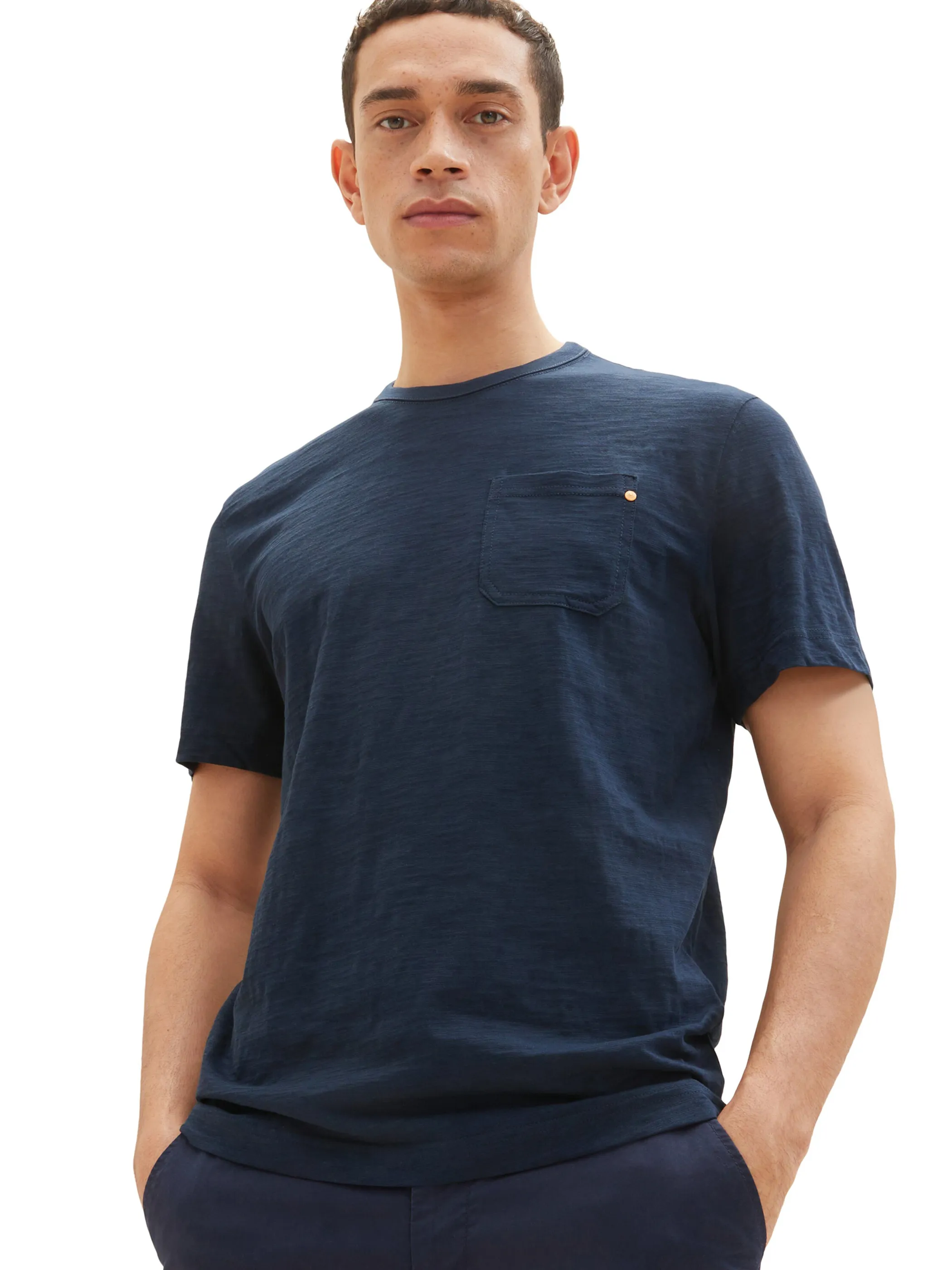 Tom Tailor 1035615 basic crewneck t-shirt Blau 874967 10668 3