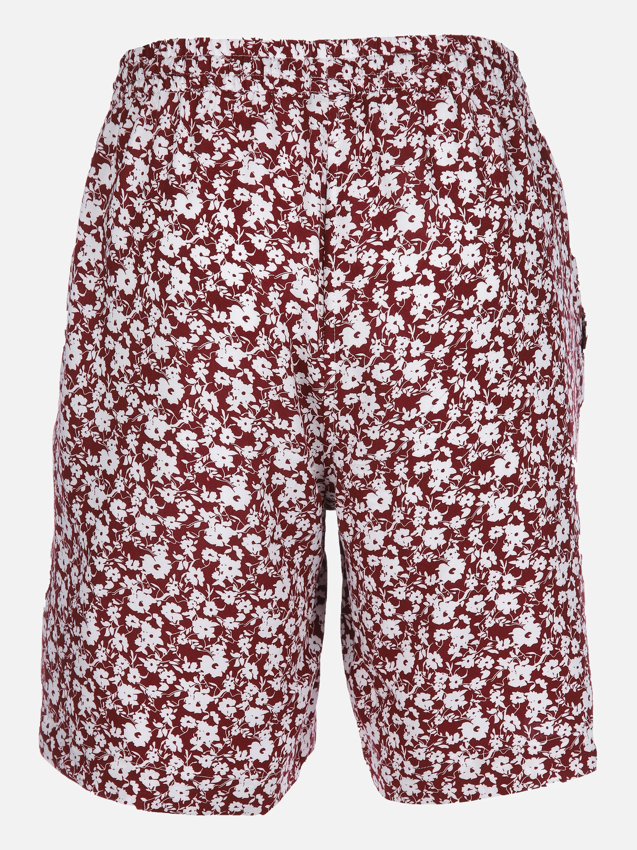 Sure Da-Short m. Alloverprint Rot 864715 ROT/WEIß 2