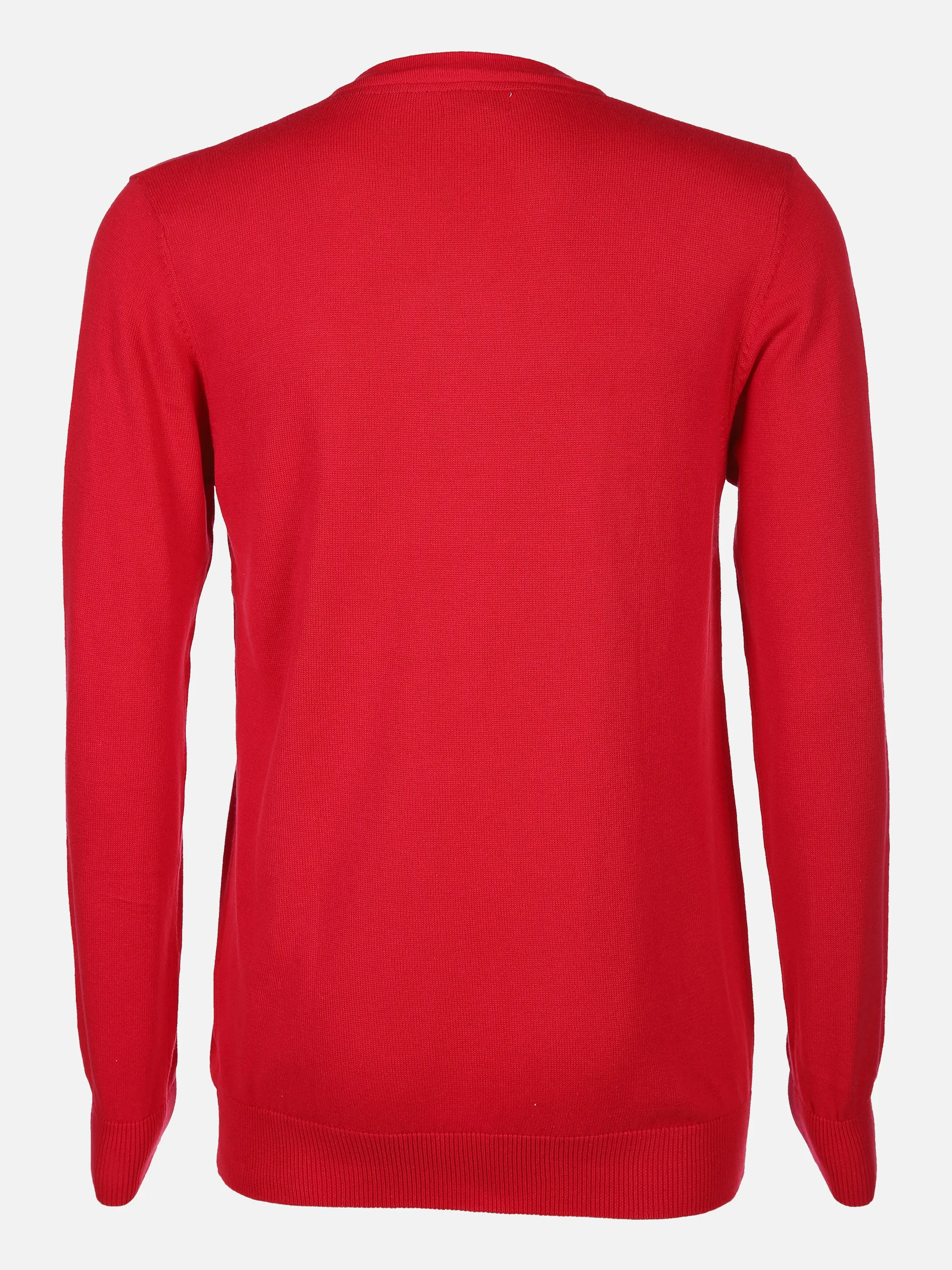 U.S. Polo Assn. He. Pullover U.S. Polo V-Neck Rot 799159 RED 2