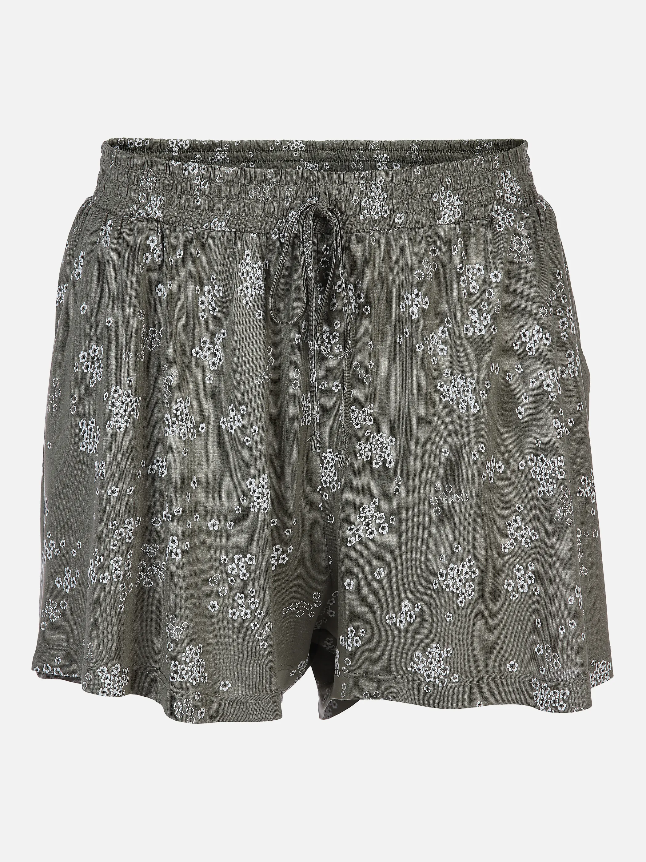 Sure Da-Jersey-Short m. Alloverprin Grün 865206 OLIVE 1