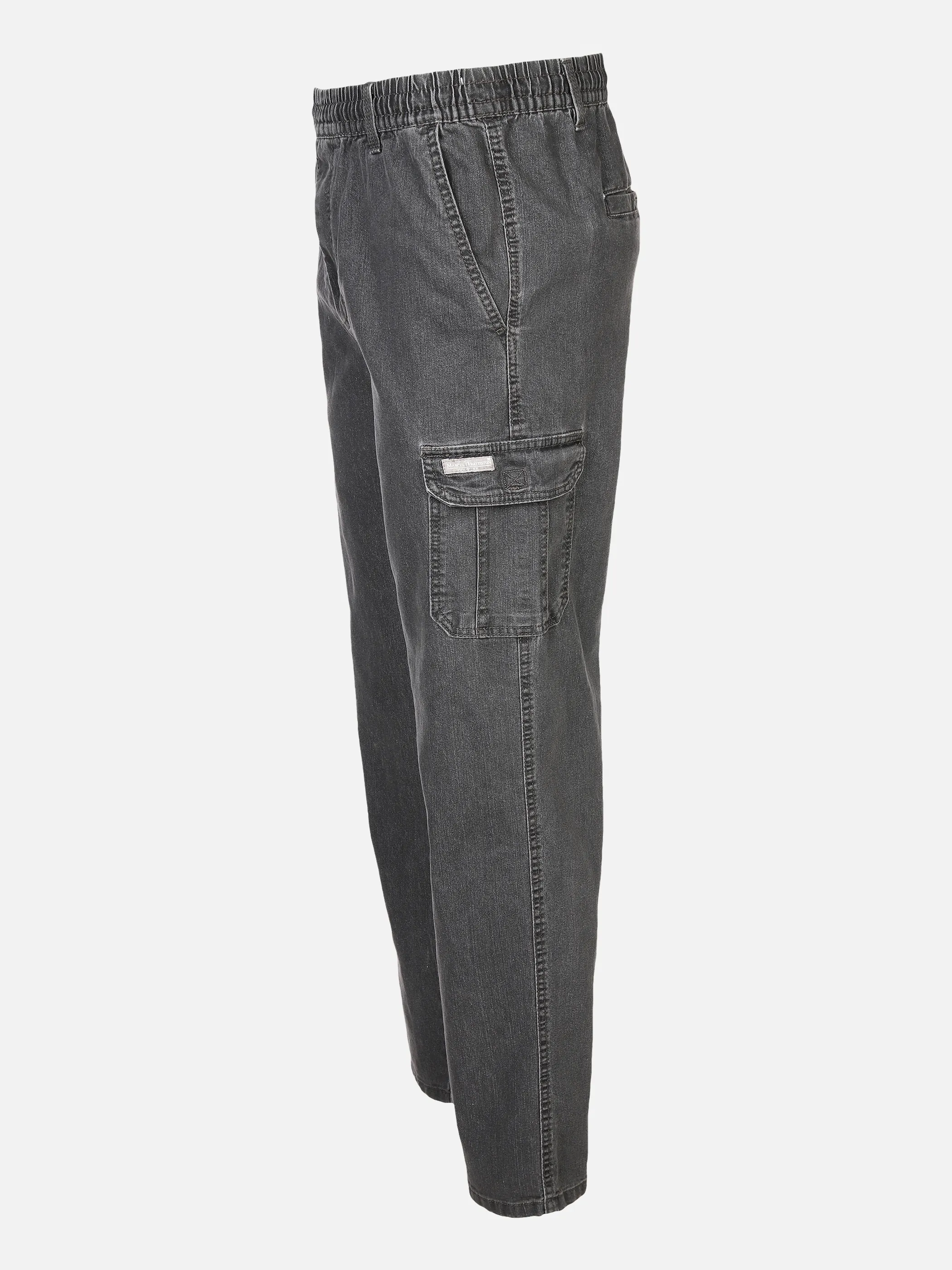 Marcel Battiston He. Jeans Schlupfhose Cargo Grau 741359 GREY 3