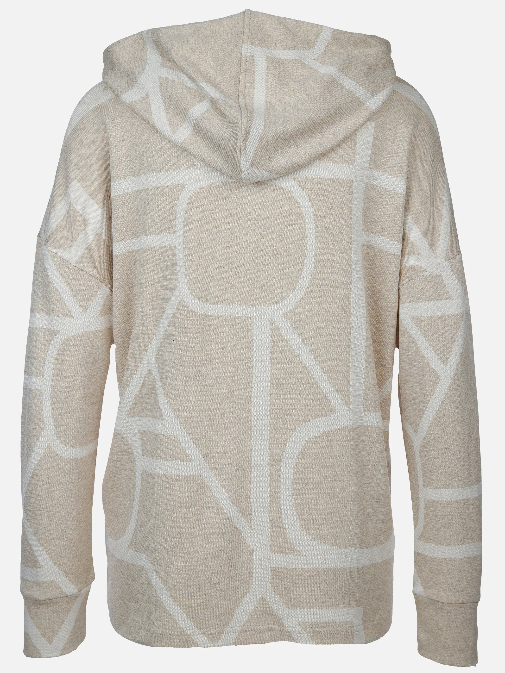 Lisa Tossa Da-Jacquard-Hoodie Beige 905498 BEIGE MEL 2 Lisa Tossa Da-Jacquard-Hoodie Beige 905498 BEIGE MEL 2