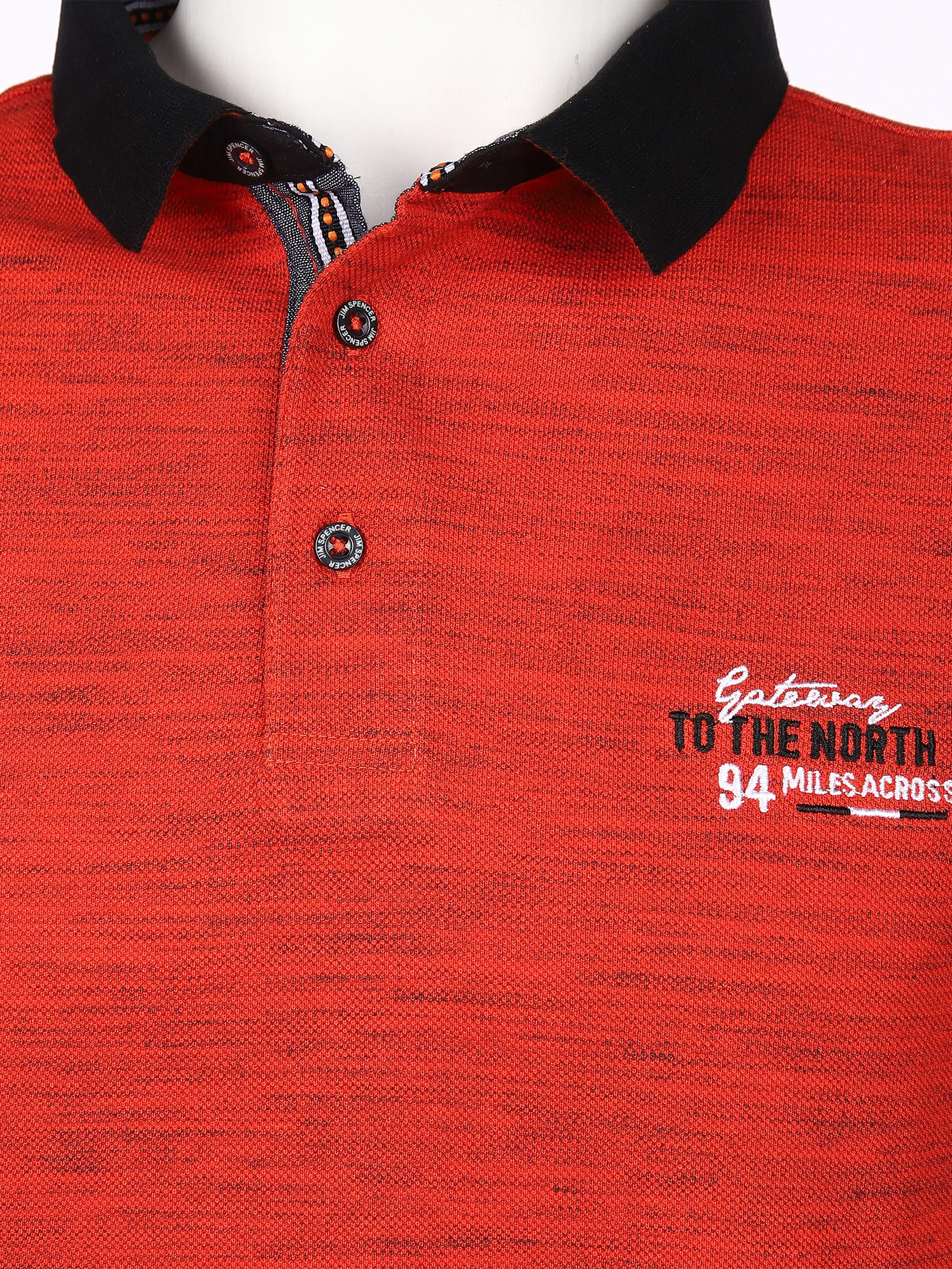 Jim Spencer He. Poloshirt 1/2 Arm injected Orange 852228 ORANGE 3 Jim Spencer He. Poloshirt 1/2 Arm injected Orange 852228 ORANGE 3