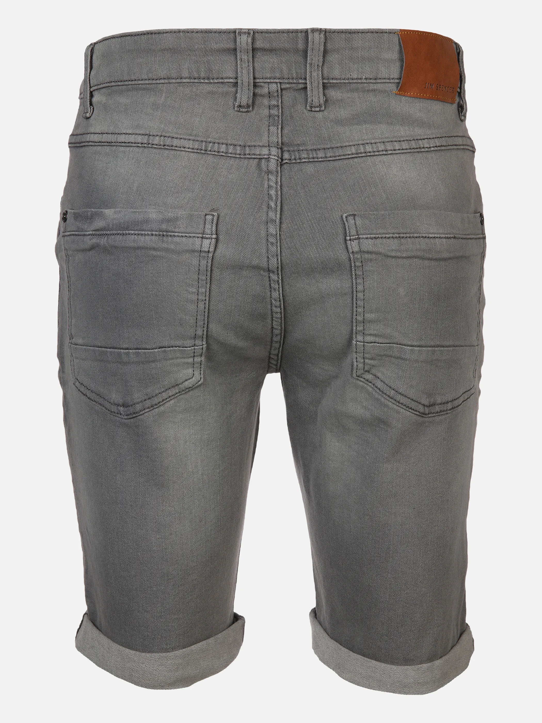 Jim Spencer He. Jeansshort 5 Pocket Grau 832291 GREY 2