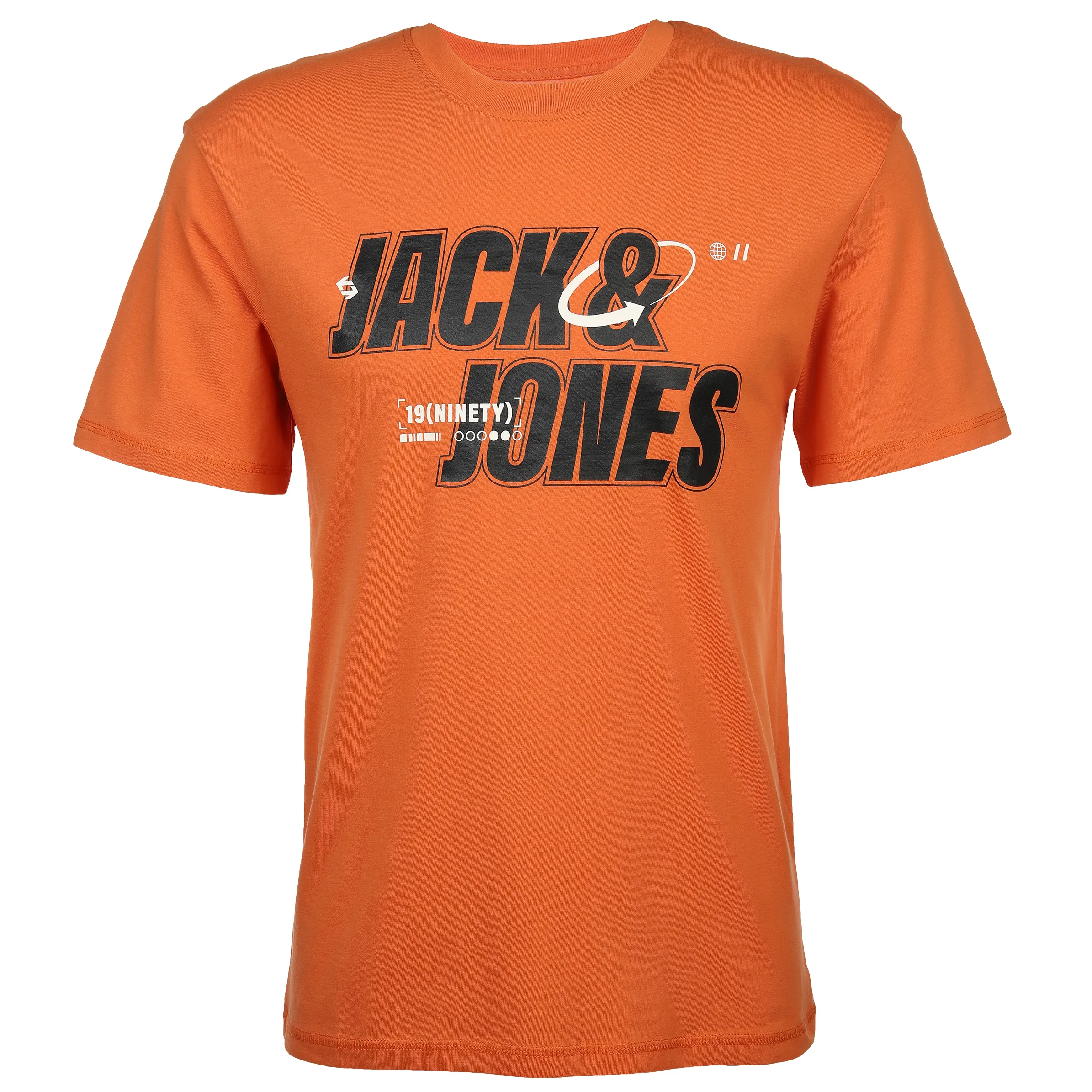 Jack Jones 12245712 JCOBLACK TEE SS CREW Orange 886131 176743 1