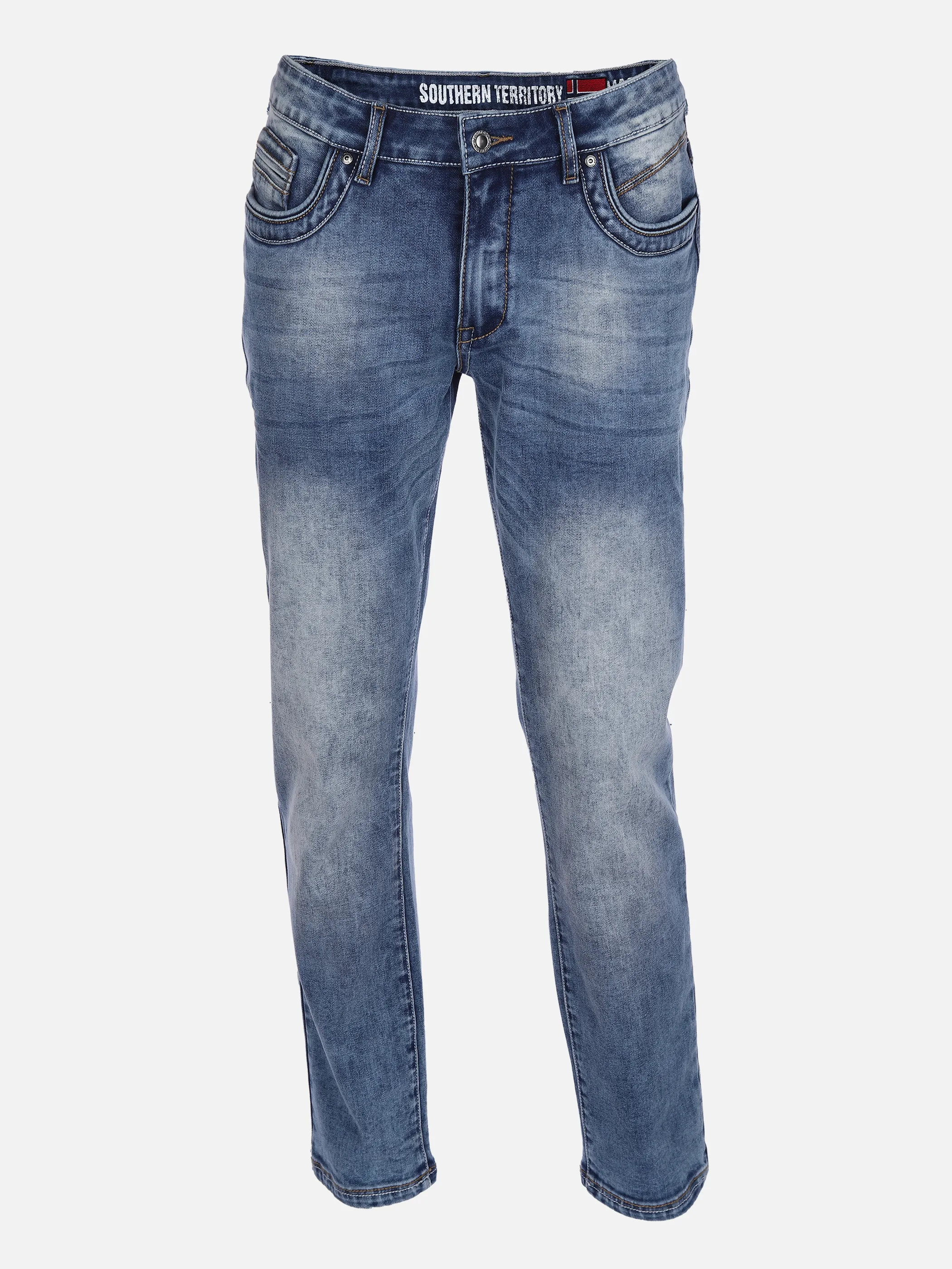 Southern Territory He-Jeans Marc Blau 861764 MID BLUE 1