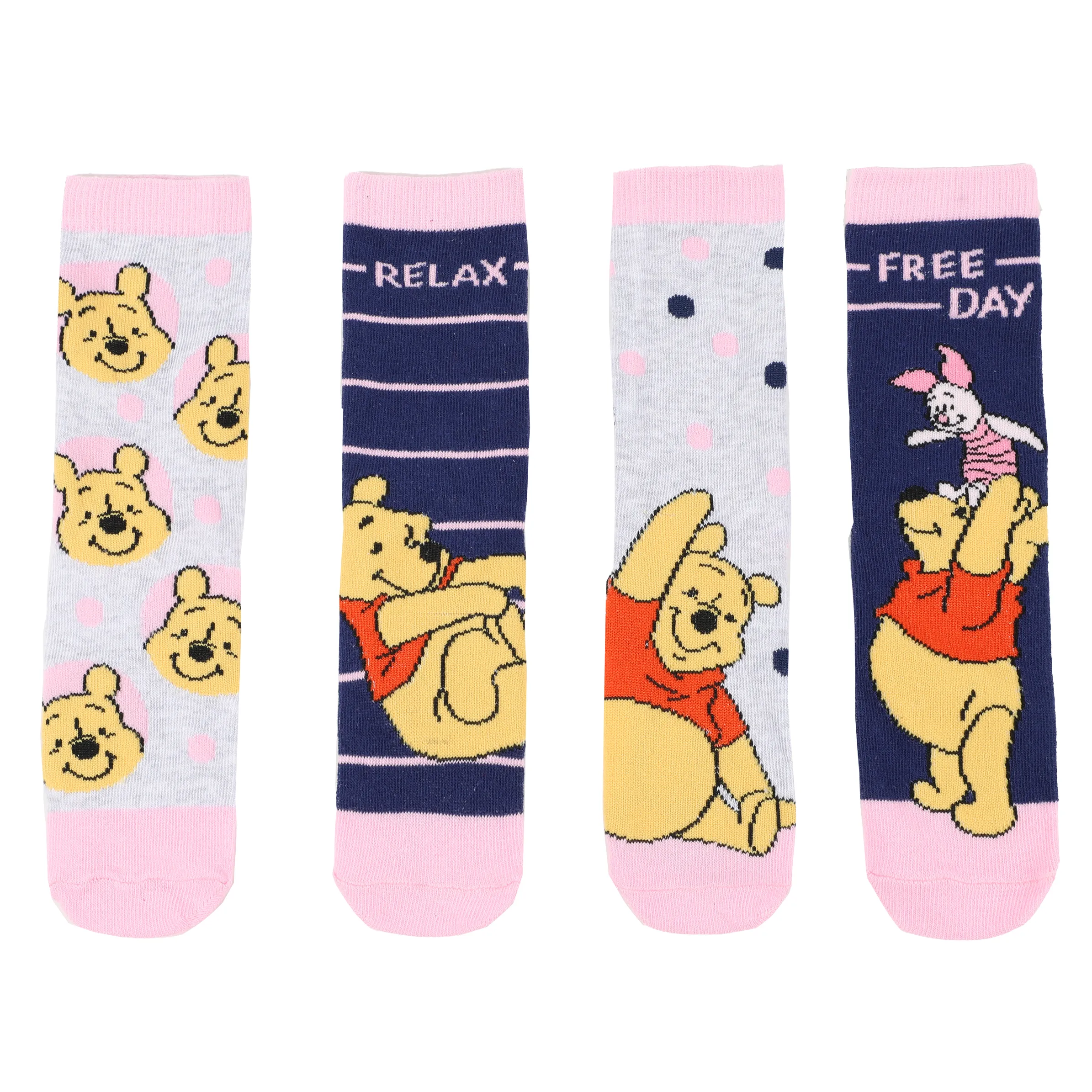 Winnie Pooh Km Socken 4er Pack Winnie Pooh Bunt 886142 BUNT 2
