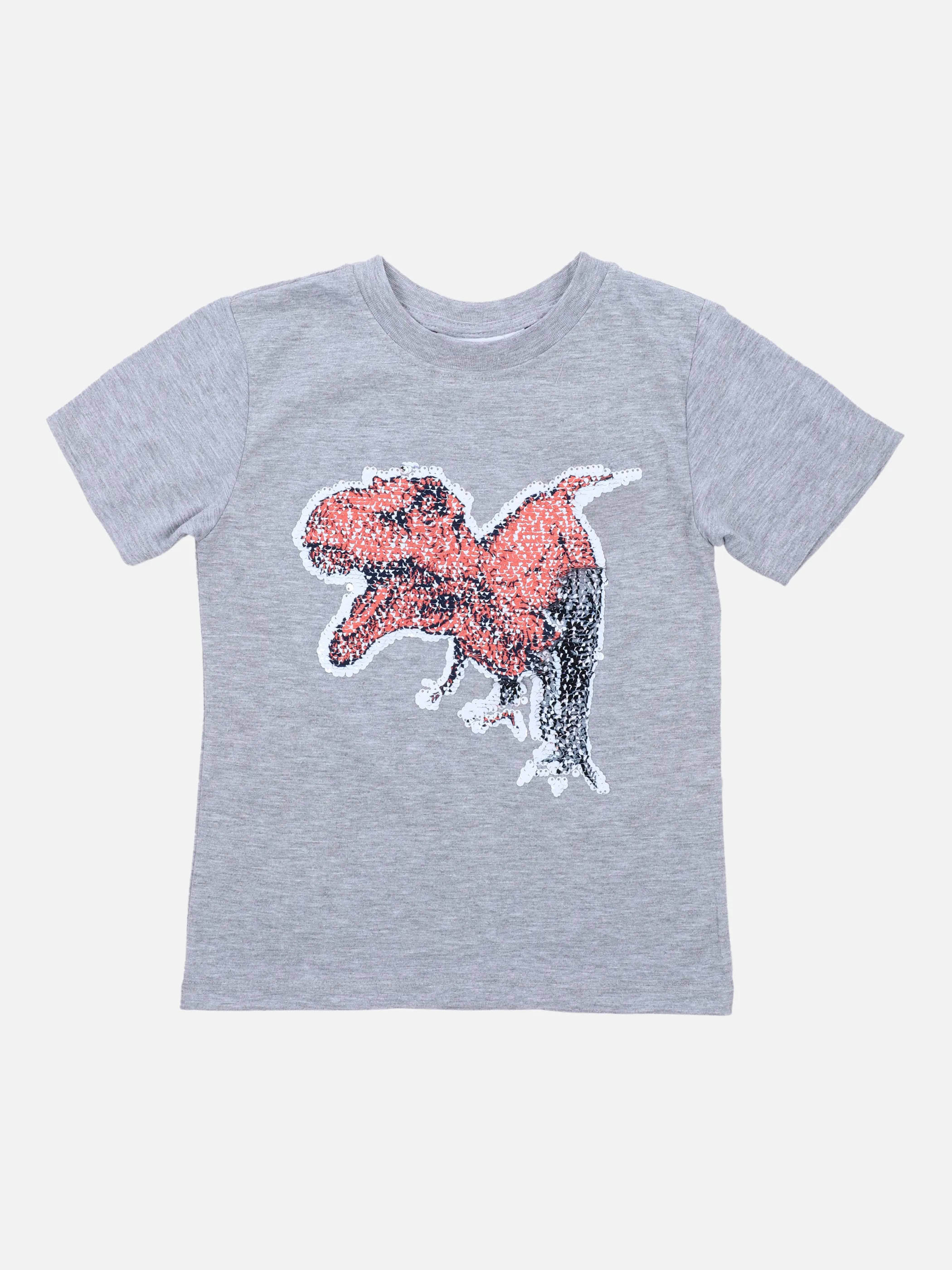 Stop + Go MB TShirt in grau melange mit Grau 852528 GRAU 1 Stop + Go MB TShirt in grau melange mit Grau 852528 GRAU 1