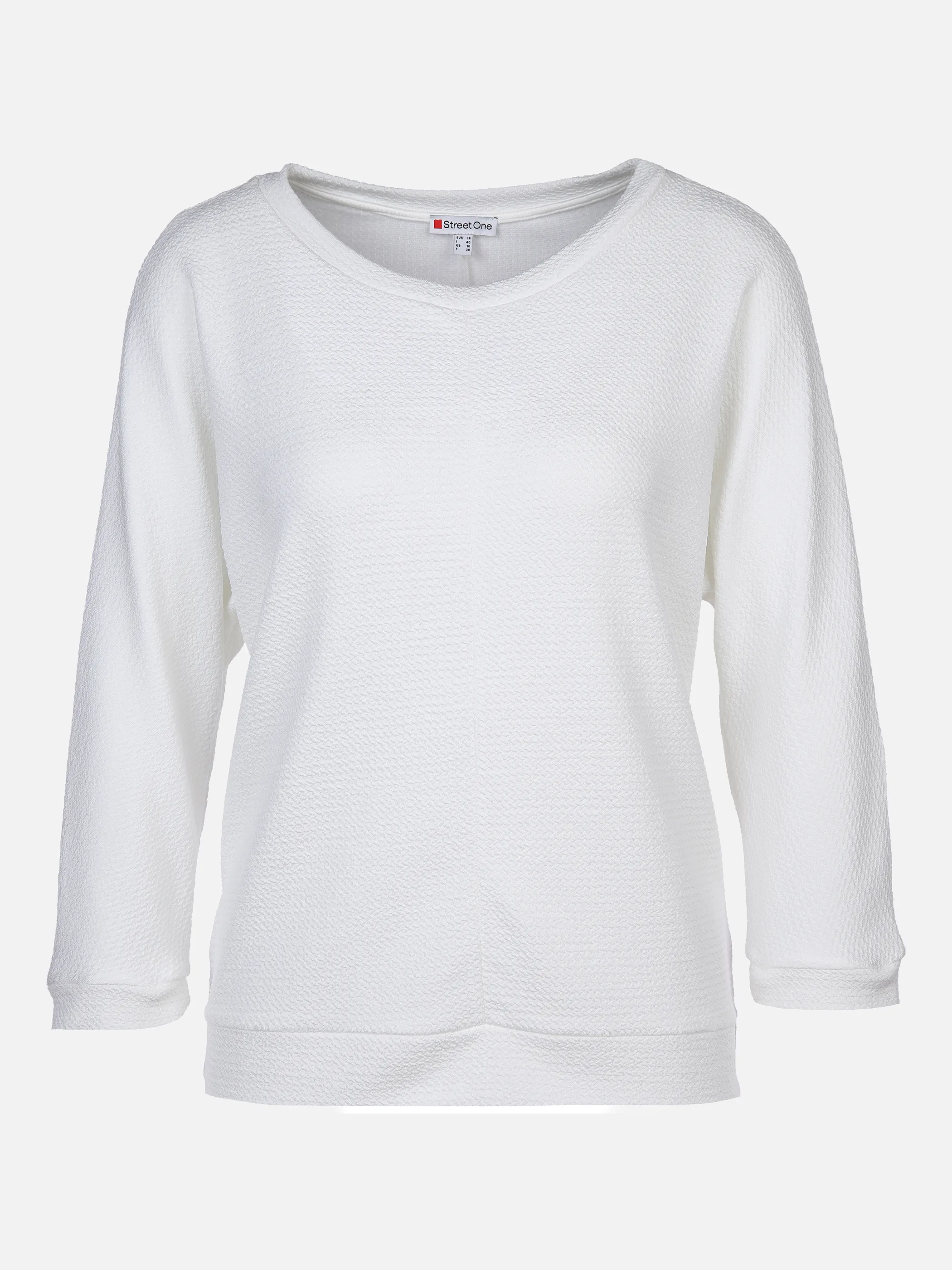 Street One A318954 LTD QR fine structure shirt Weiß 875528 10108 1 Street One A318954 LTD QR fine structure shirt Weiß 875528 10108 1