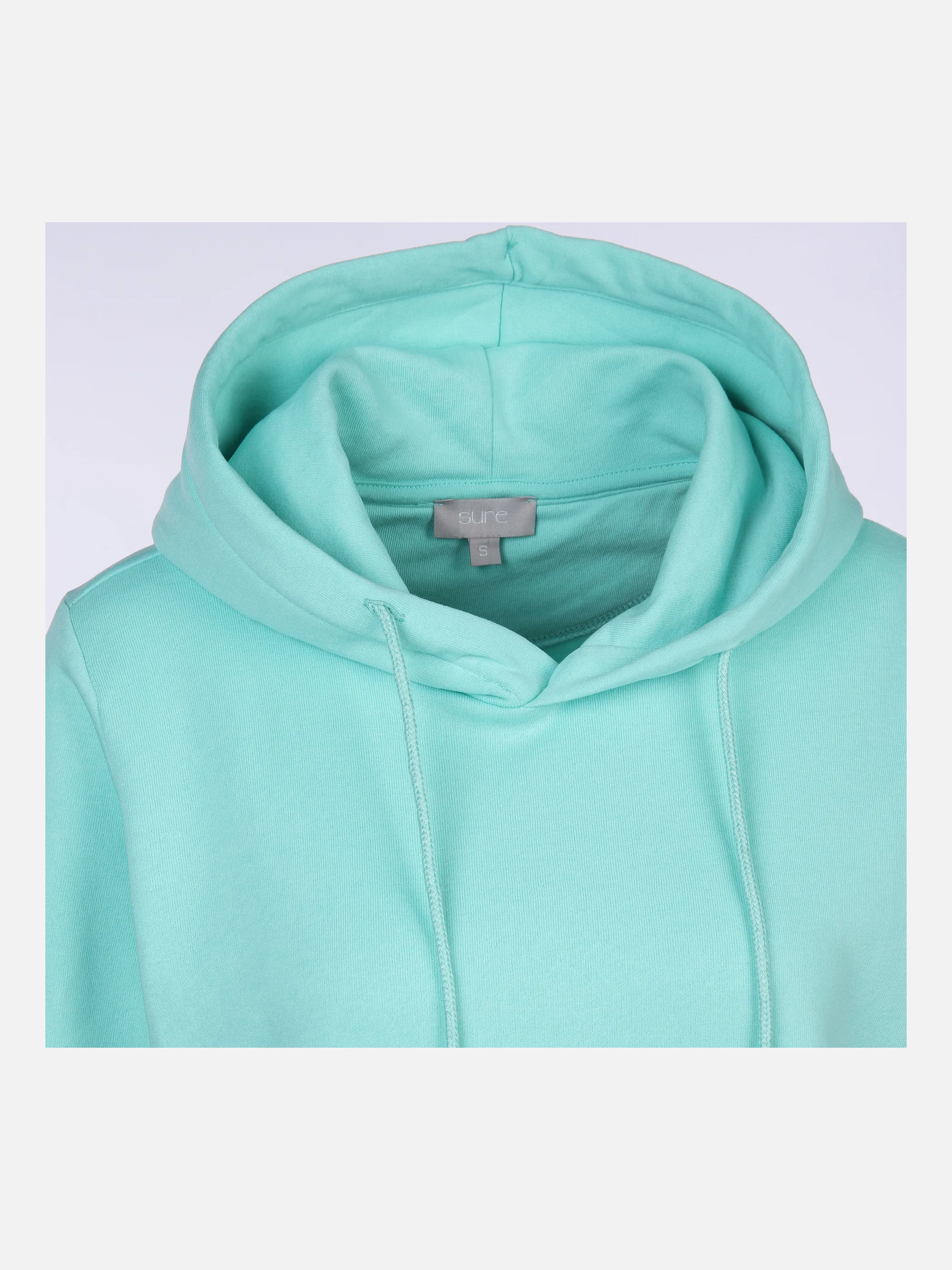 Sure Da-Sweatshirt m. Kapuze Blau 872836 AQUA 3