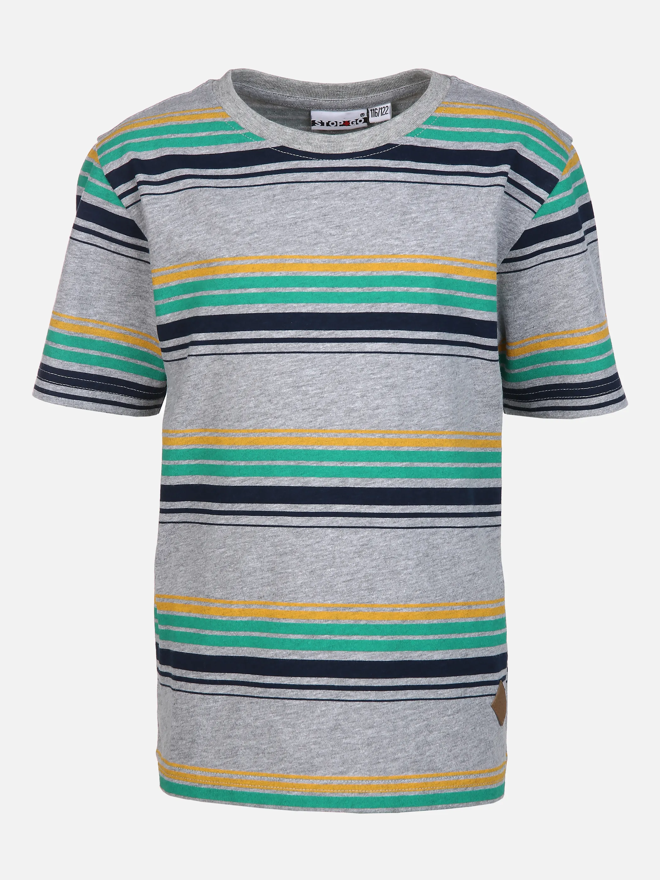 Stop + Go MB TShirt in grau melange mit Grau 852483 GRAU 1 Stop + Go MB TShirt in grau melange mit Grau 852483 GRAU 1