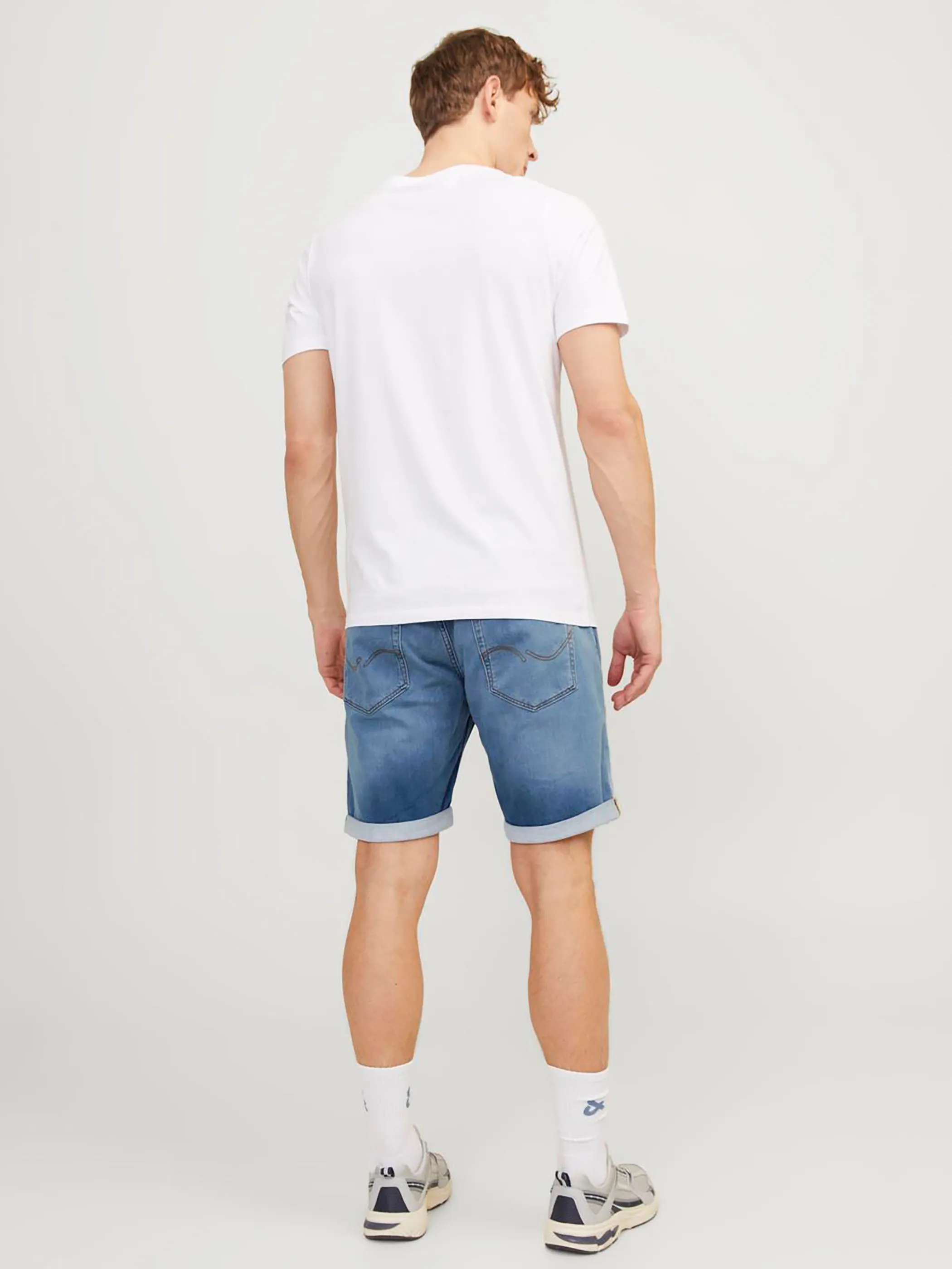 Jack Jones 12250168 JJIRICK JJICON SHORTS Blau 888004 188779 5