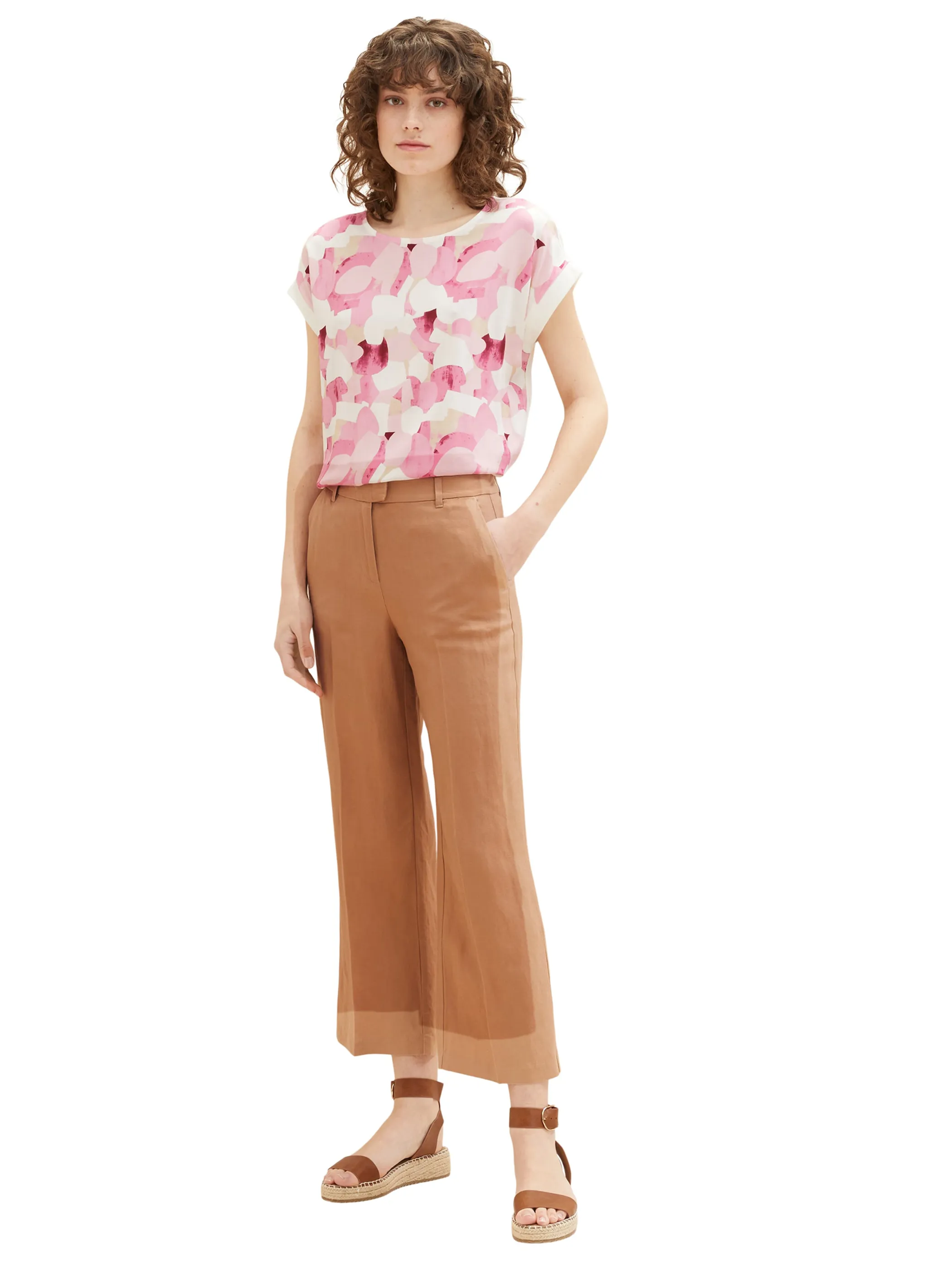 Tom Tailor 1036773 T-shirt front print fa Pink 880108 31803 1 Tom Tailor 1036773 T-shirt front print fa Pink 880108 31803 1