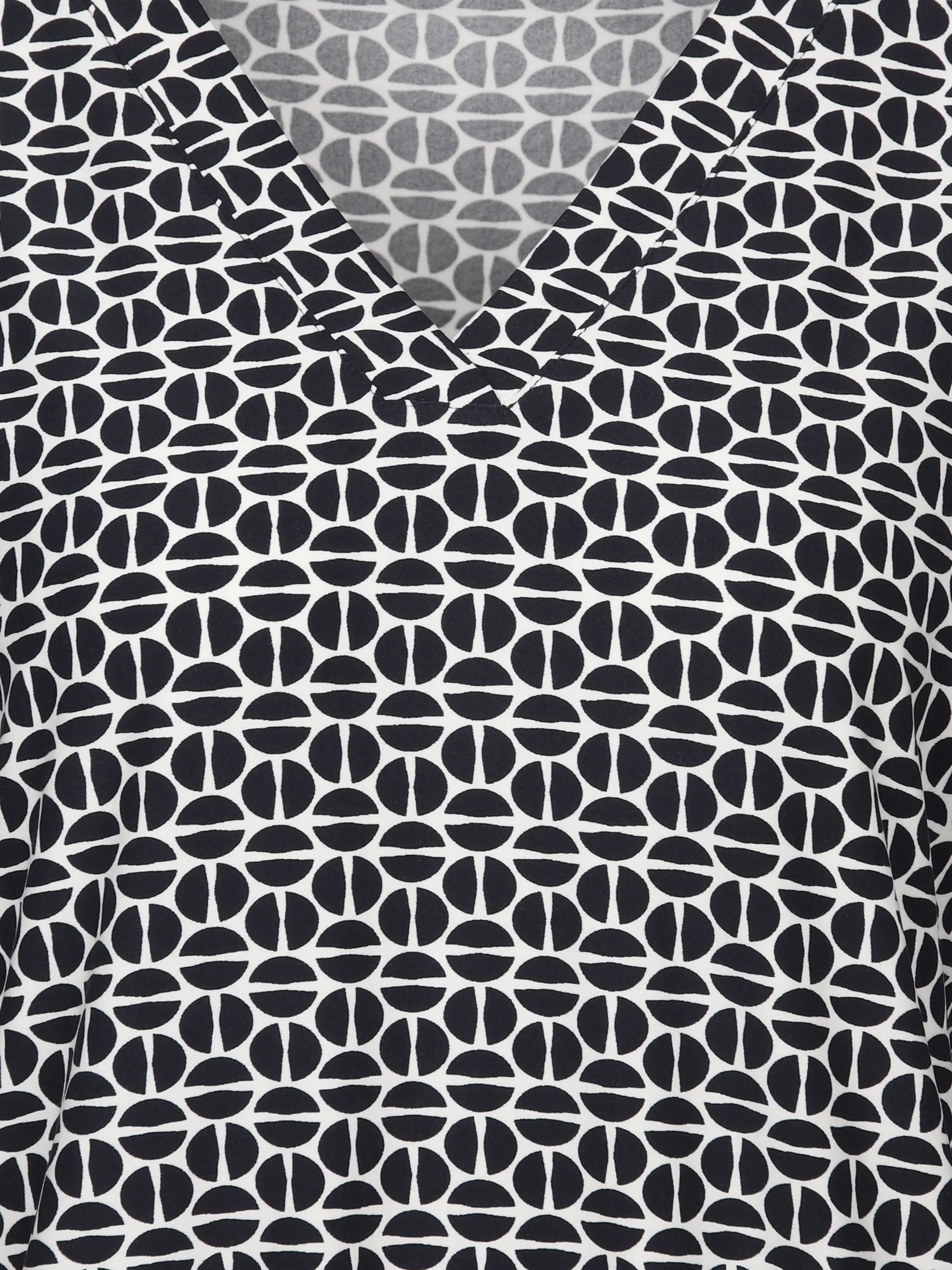 Sure Da-Shirt m. Alloverprint Blau 898371 GRA/BLAU 3 Sure Da-Shirt m. Alloverprint Blau 898371 GRA/BLAU 3