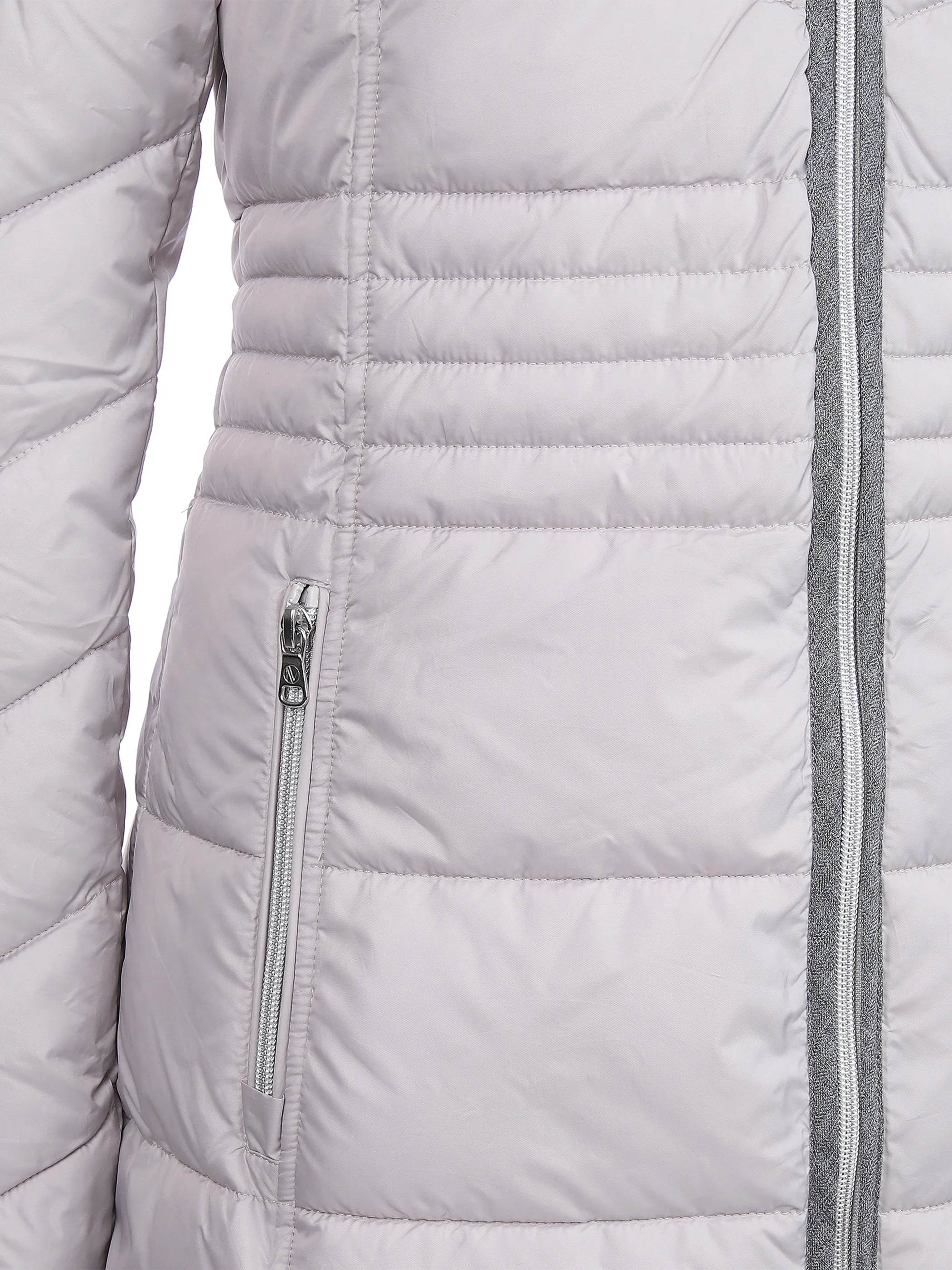 Da-Steppmantel mit Wolloptik Weiß 859727 CREME 3