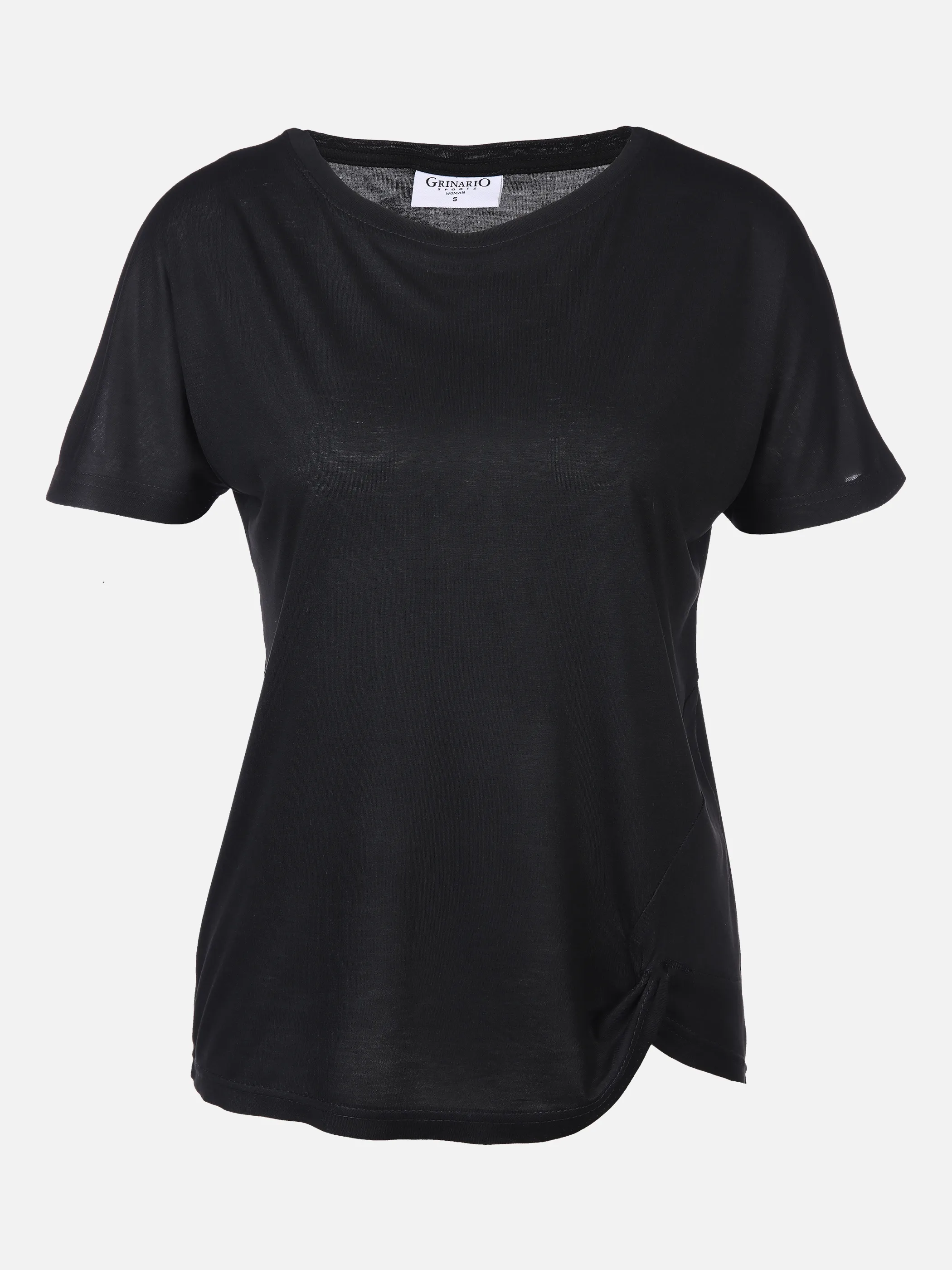 Grinario Sports Da-Sport-T-Shirt Schwarz 863112 SCHWARZ 1 Grinario Sports Da-Sport-T-Shirt Schwarz 863112 SCHWARZ 1