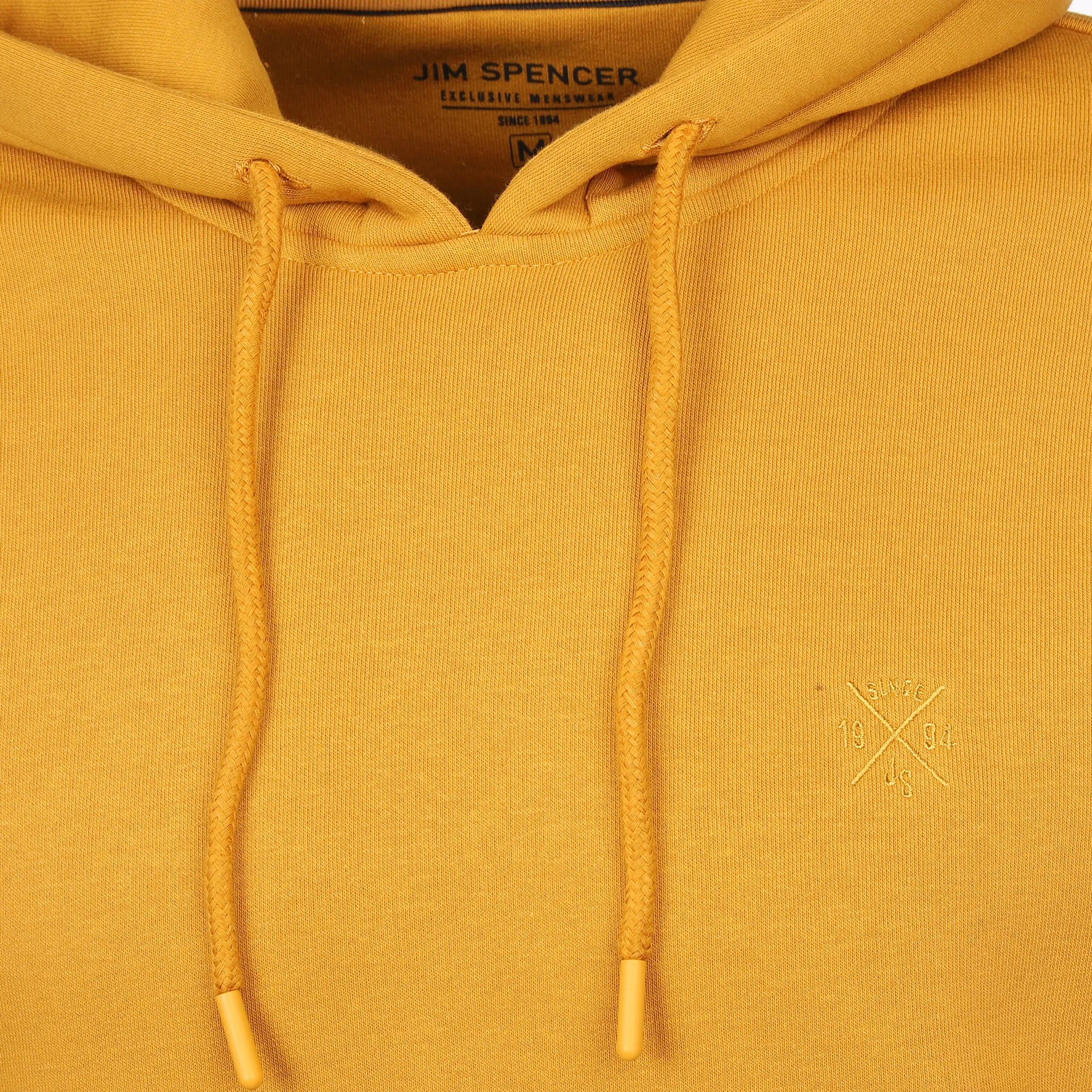 Jim Spencer He. Kapuzensweatshirt uni seasonal Gelb 887929 YELLOW 3