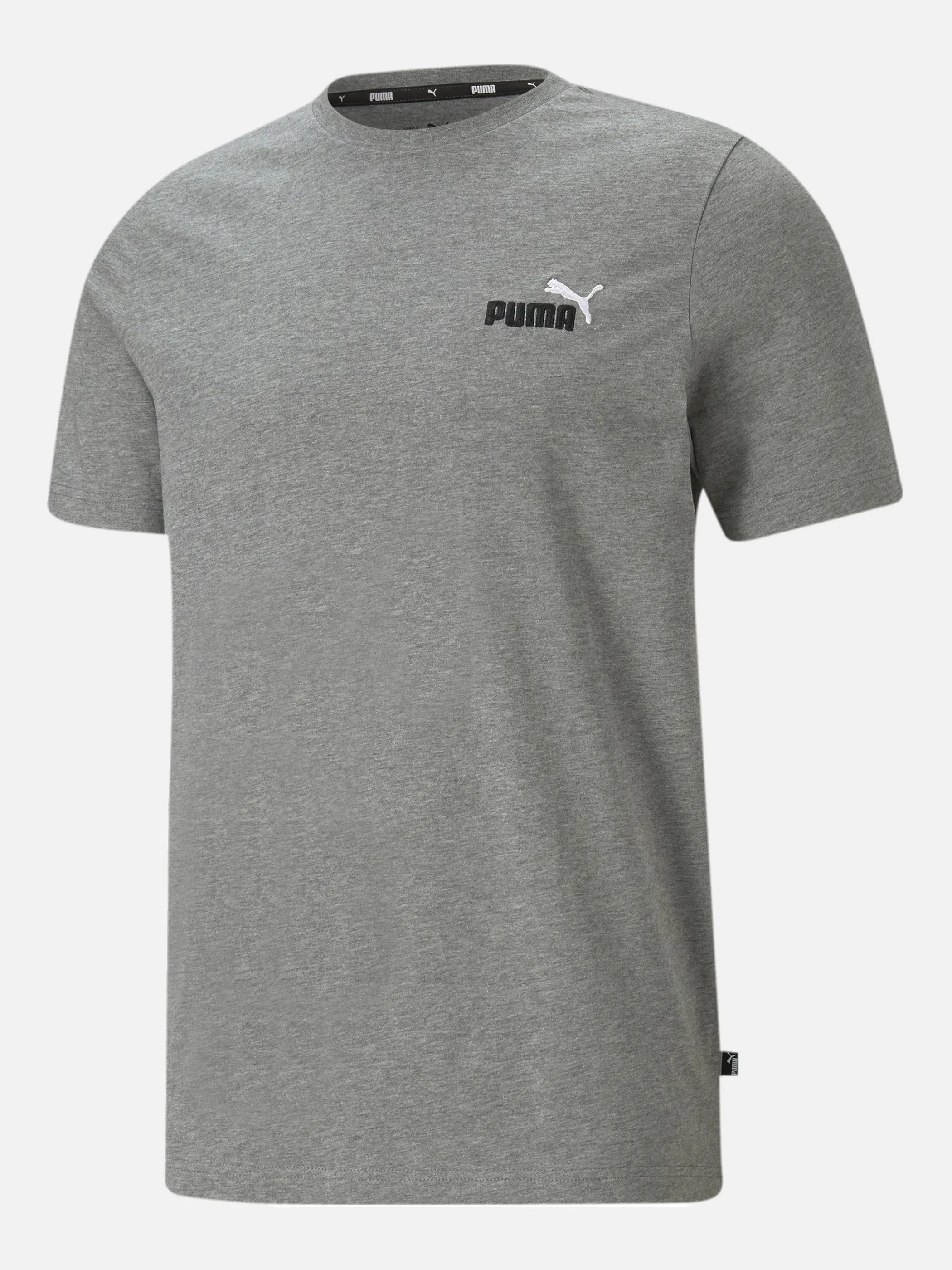 Puma 587184 He-T-Shirt, Logo Grau 846558 03 1