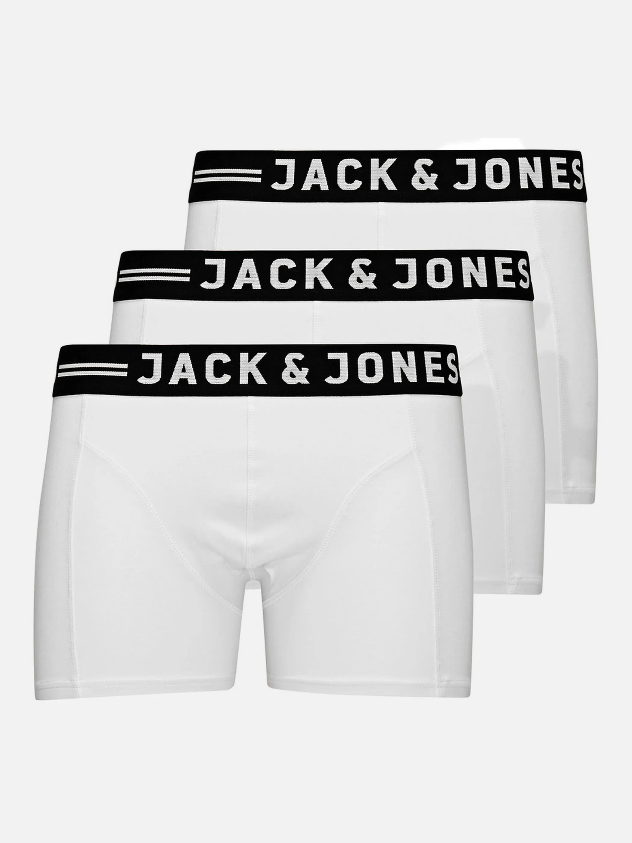 Jack Jones 12081832 SENSE TRUNKS 3-PACK N Weiß 720624 178074 1