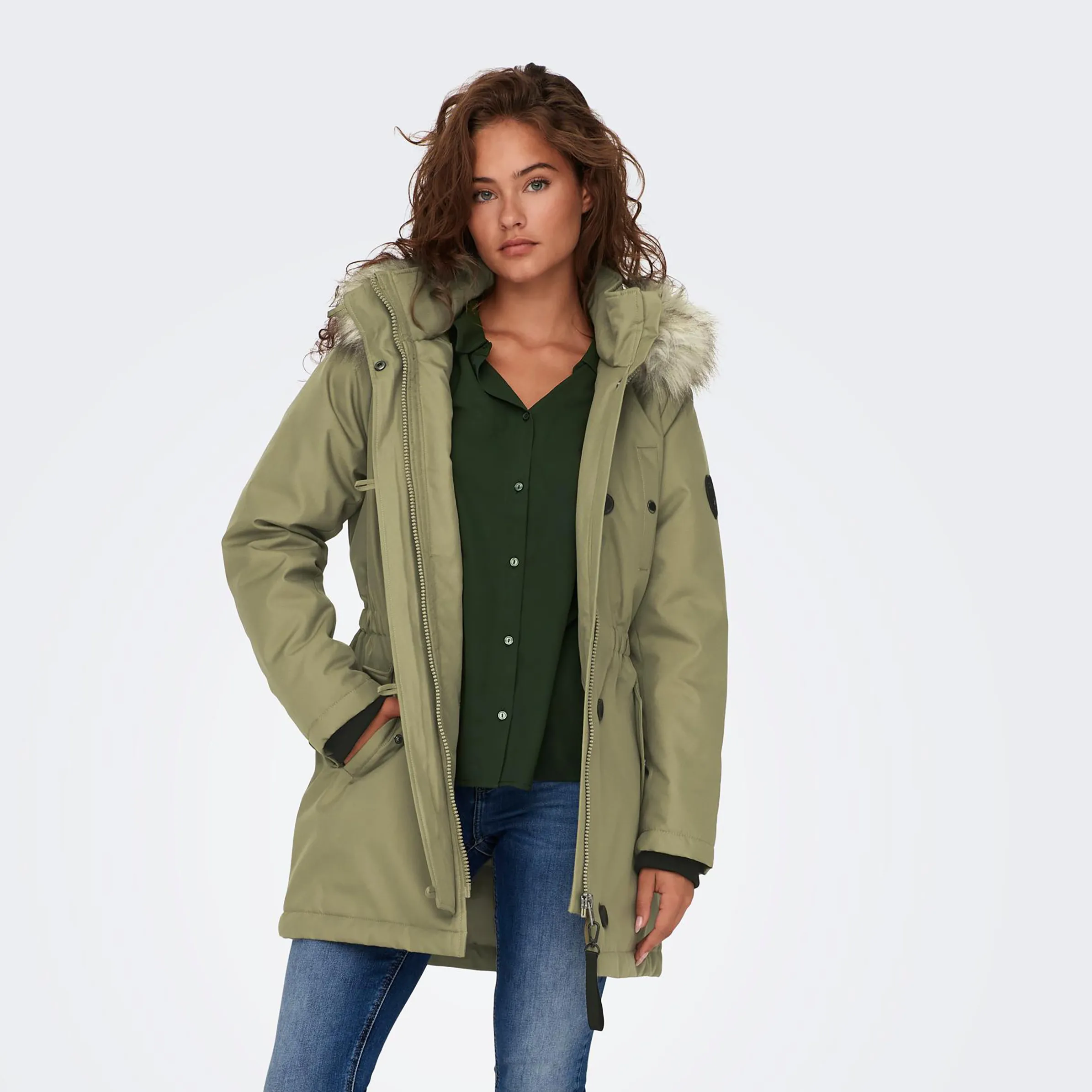 Only 15304625 ONLIRIS FUR WINTER PA Grün 881641 179929001 4 Only 15304625 ONLIRIS FUR WINTER PA Grün 881641 179929001 4