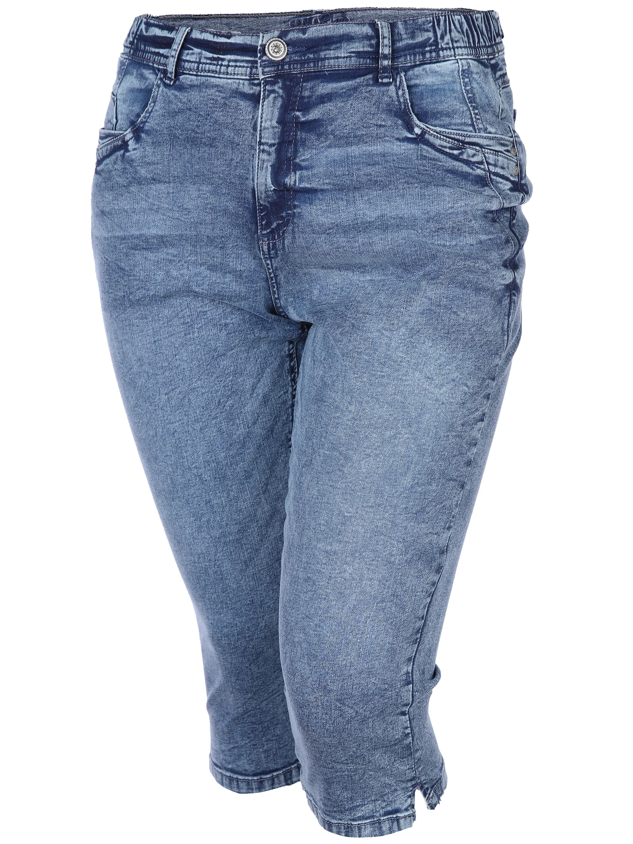 Sonja Blank Da.gr.Gr.Capri Denim Blau 864879 MIDBLUE 1