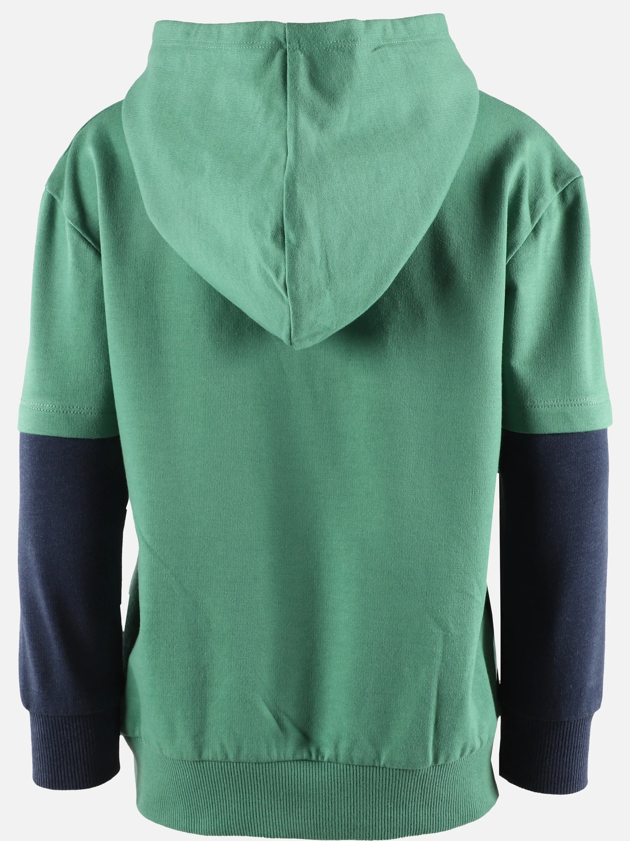 Stop + Go KJ Sweatshirt mit Kapuze in grün mit Frontdruck Grün 891495 GRÜN 2