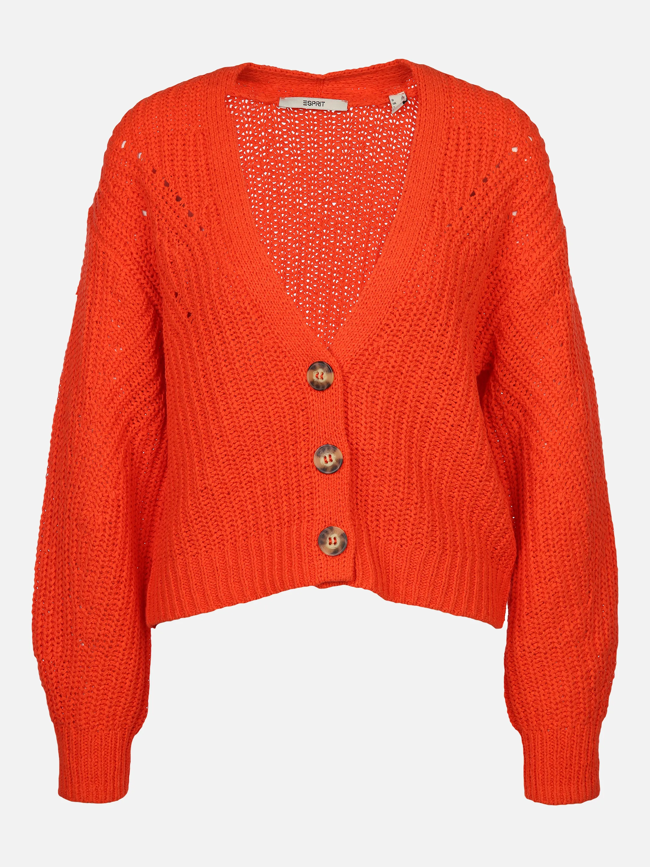 Esprit 023EE1I327 tape stitch cardigan Rot 875338 E635 1 Esprit 023EE1I327 tape stitch cardigan Rot 875338 E635 1