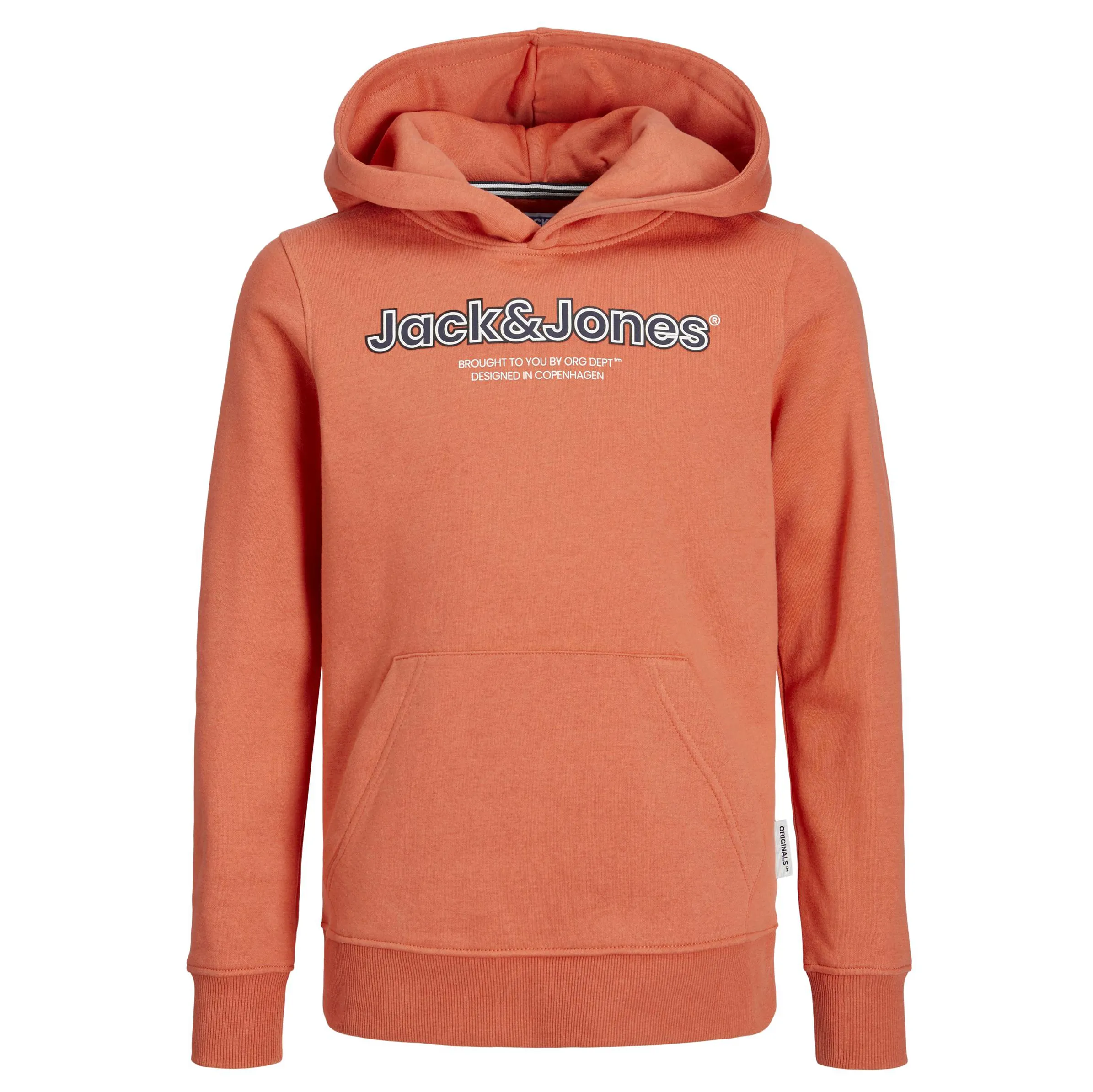 Jack&Jones Junior 12247614 JORLAKEWOOD SWEAT HOO Braun 886100 177192001 1