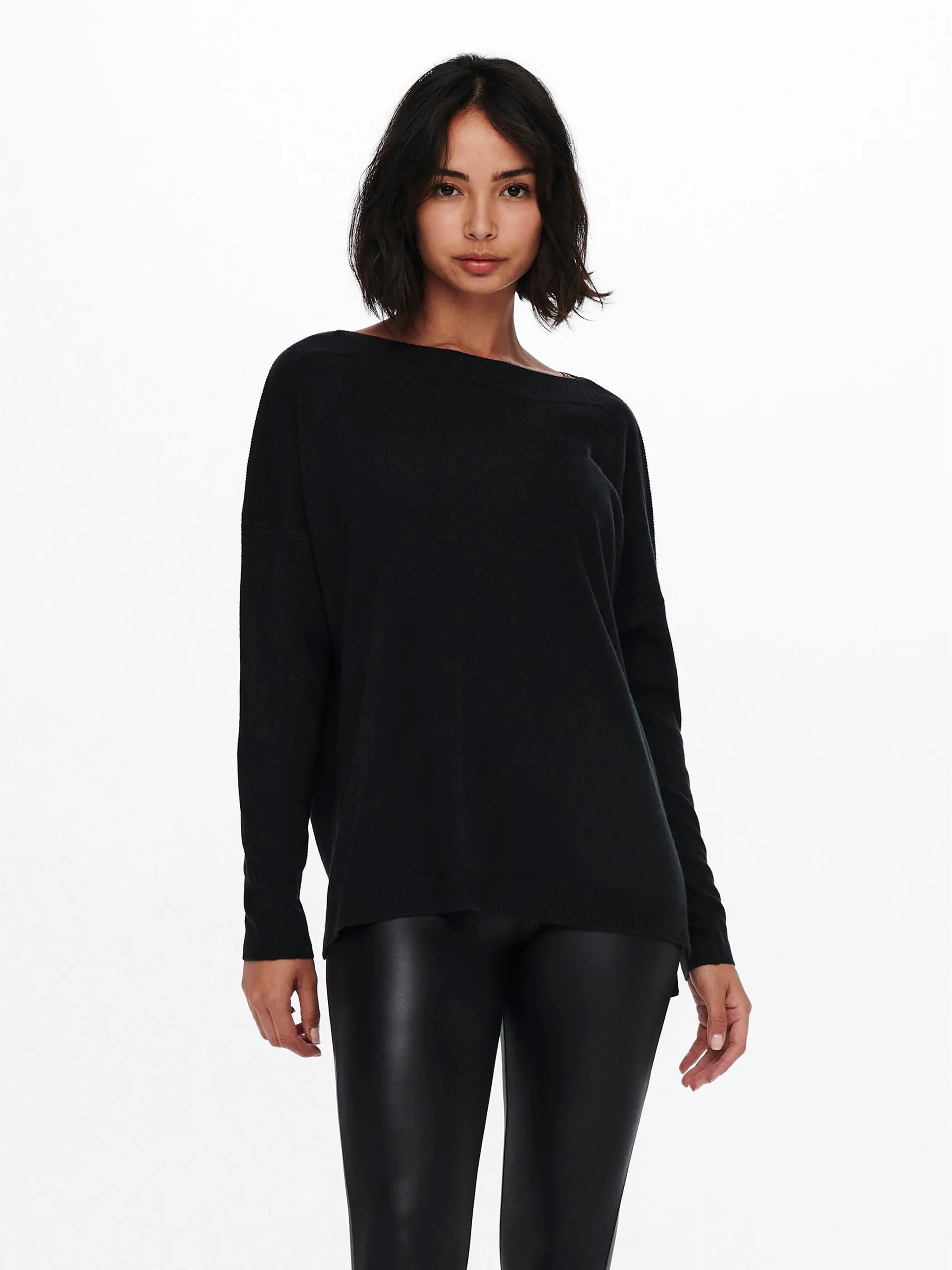 Only 15231415 ONLAMALIA L/S BOATNEC Schwarz 855064 177911 5 Only 15231415 ONLAMALIA L/S BOATNEC Schwarz 855064 177911 5