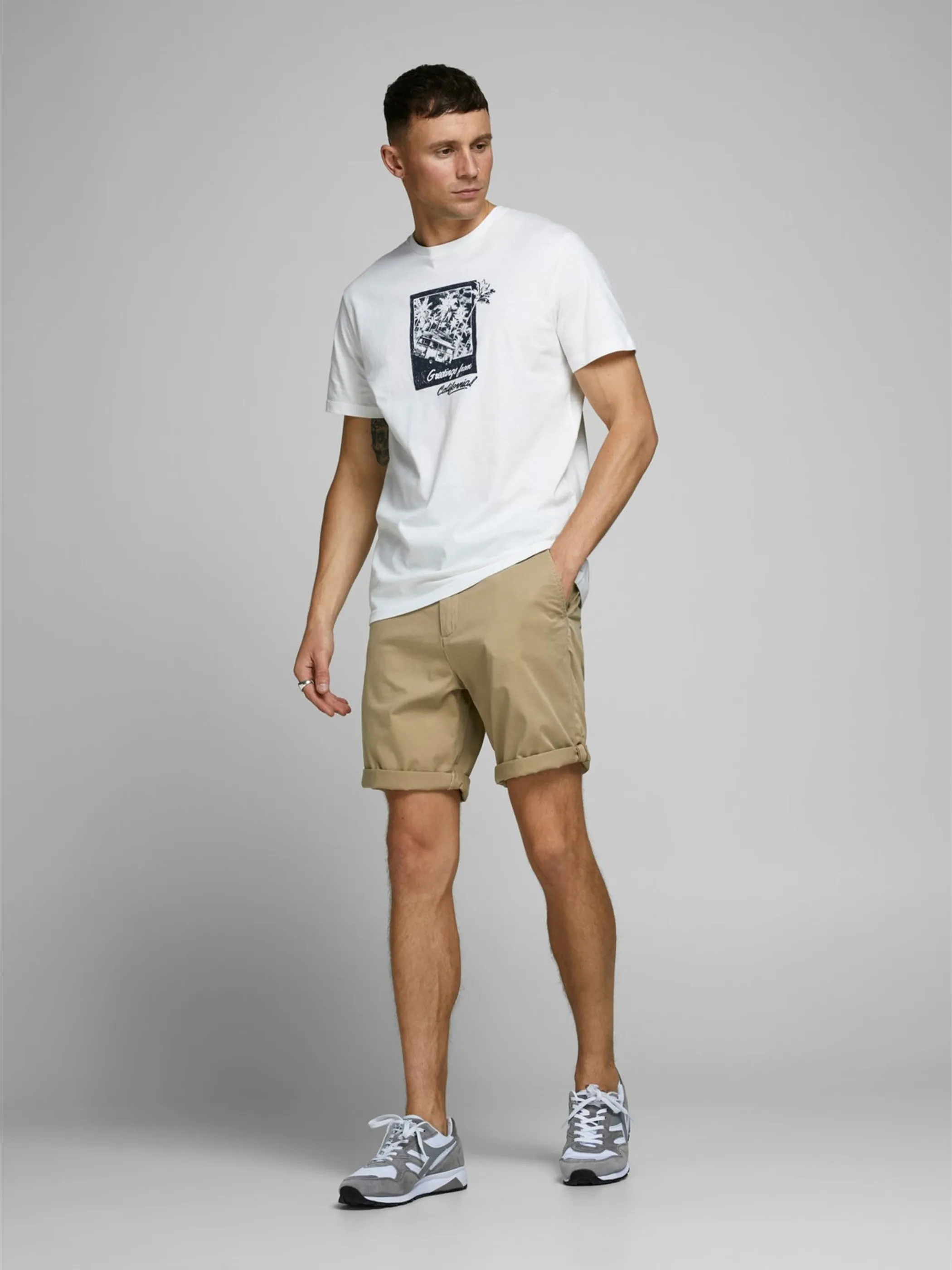 Jack Jones 12165604 JJIBOWIE JJSHORTS SOL Grün 830450 176038 4