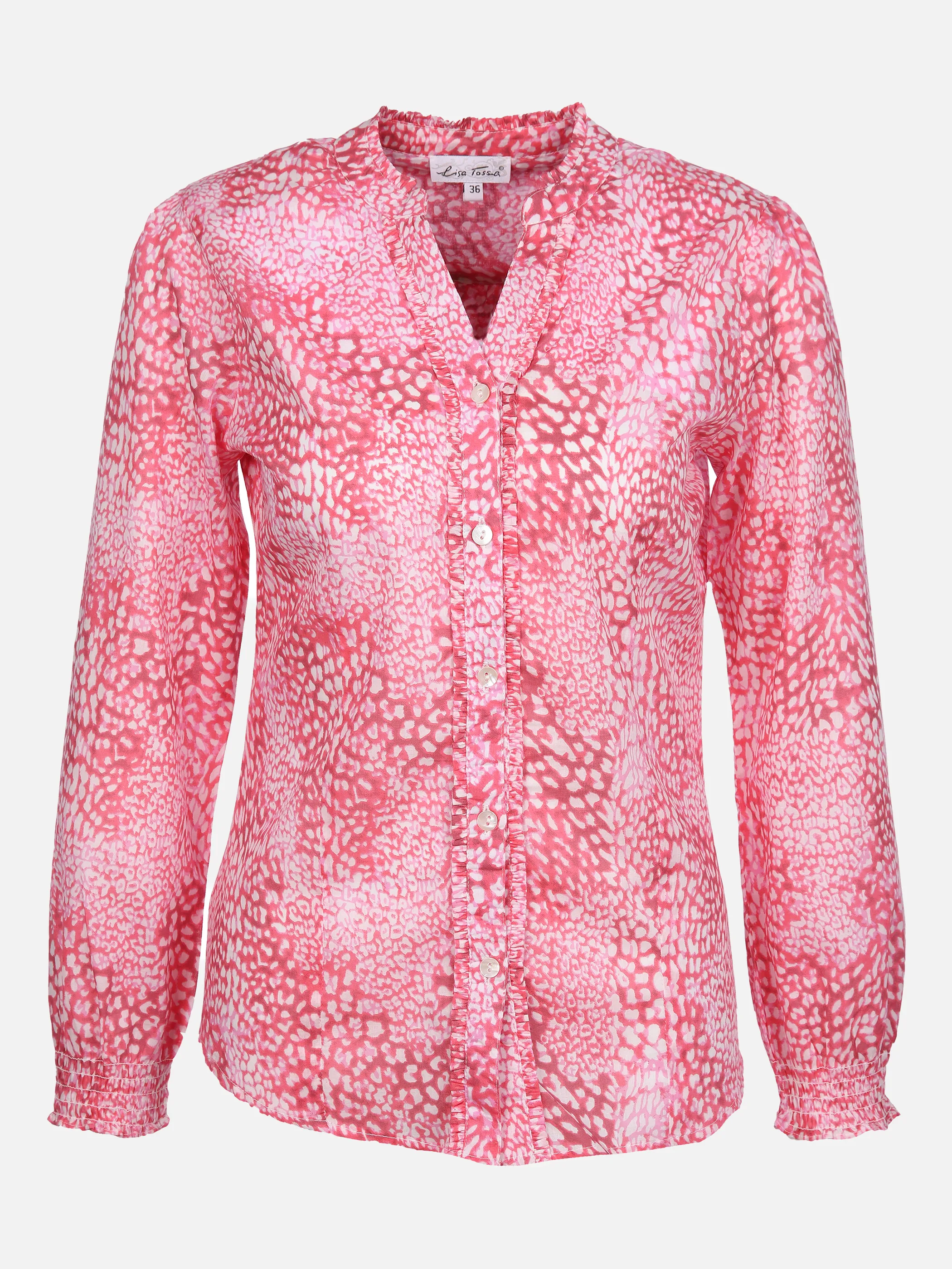 Lisa Tossa Da-Bluse m. Knopfleiste Pink 862225 PINK GEM. 1 Lisa Tossa Da-Bluse m. Knopfleiste Pink 862225 PINK GEM. 1