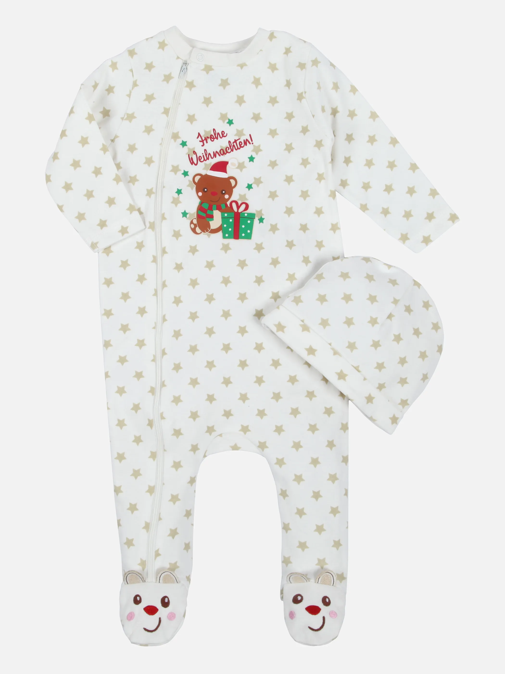 Bubble Gum Baby UNI Weihnachts Strampler Weiß 857693 WEIß 1 Bubble Gum Baby UNI Weihnachts Strampler Weiß 857693 WEIß 1