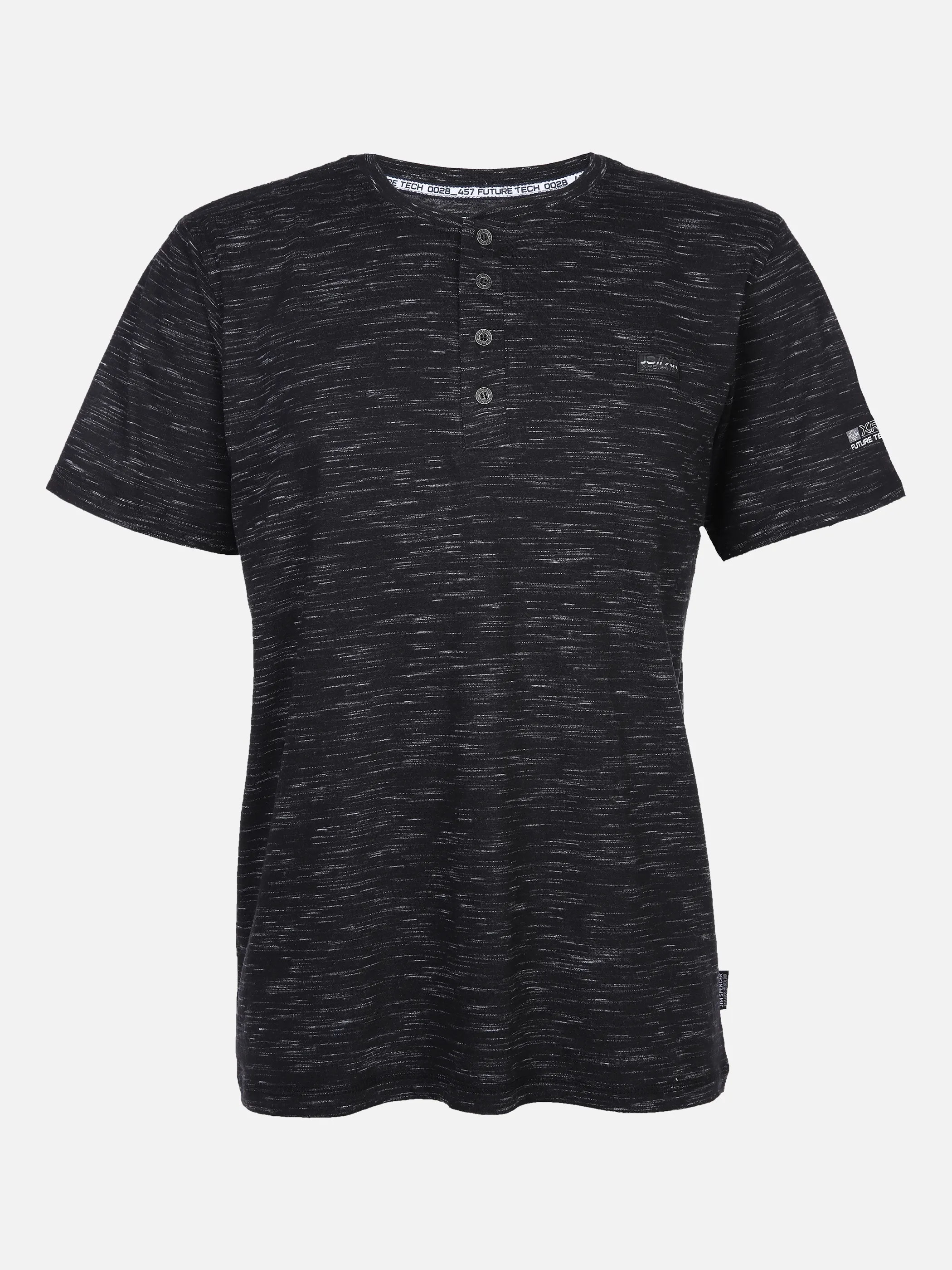 Jim Spencer He. Henleyshirt 1/2 Arm inject Schwarz 863507 BLACK 1 Jim Spencer He. Henleyshirt 1/2 Arm inject Schwarz 863507 BLACK 1