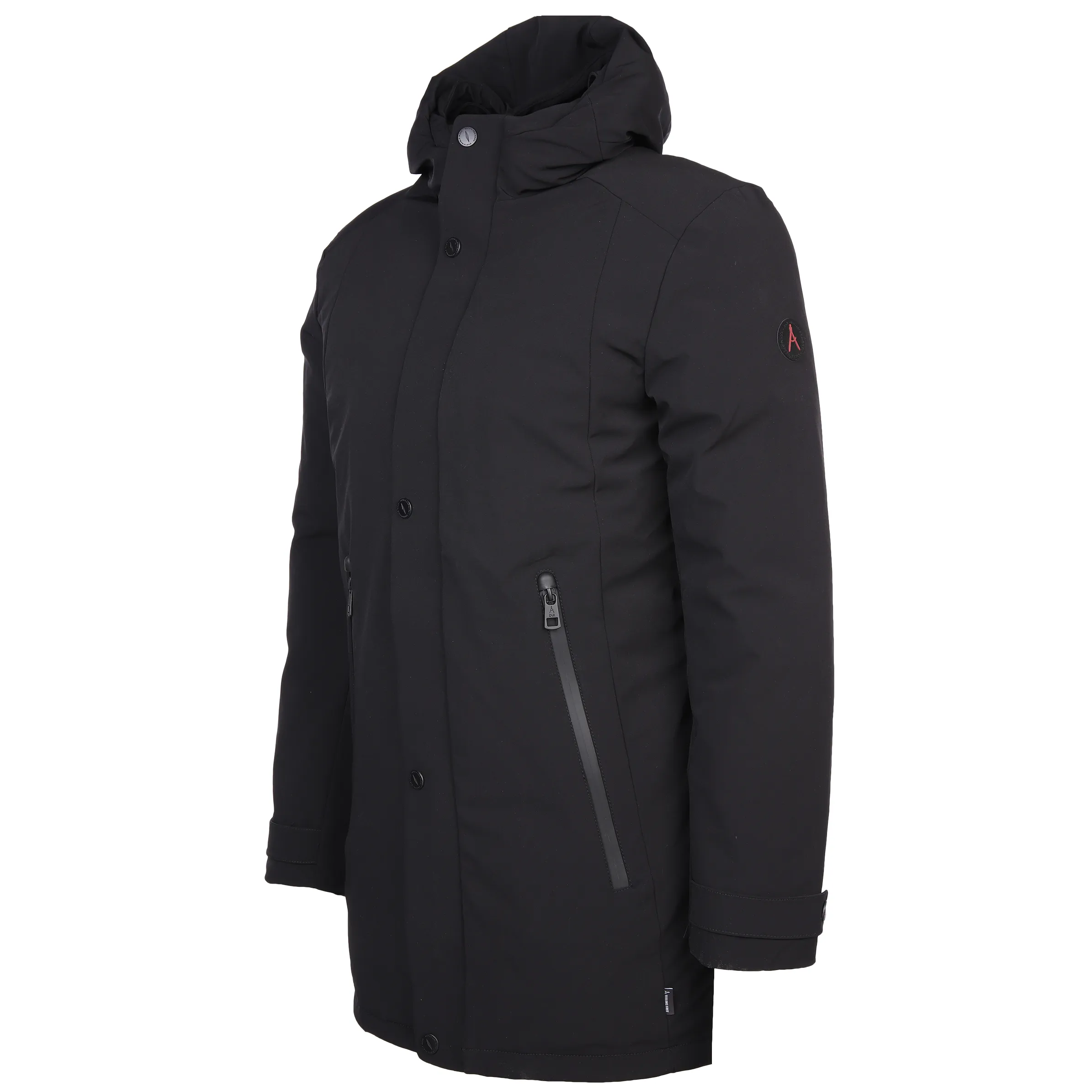 Jim Spencer He. Jacke lang Schwarz 887904 BLACK 3