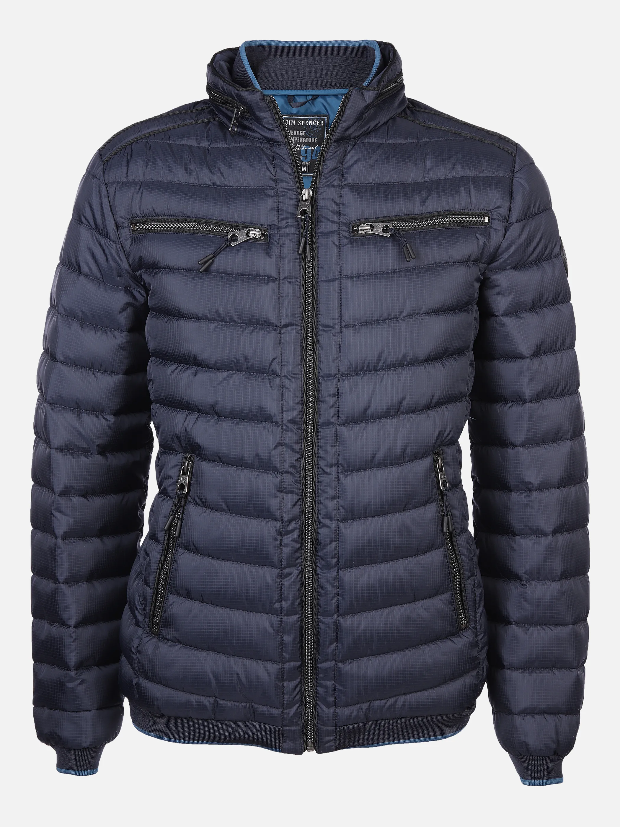 Jim Spencer He. Steppblouson meliert Blau 839100 NAVY NEU 1 Jim Spencer He. Steppblouson meliert Blau 839100 NAVY NEU 1