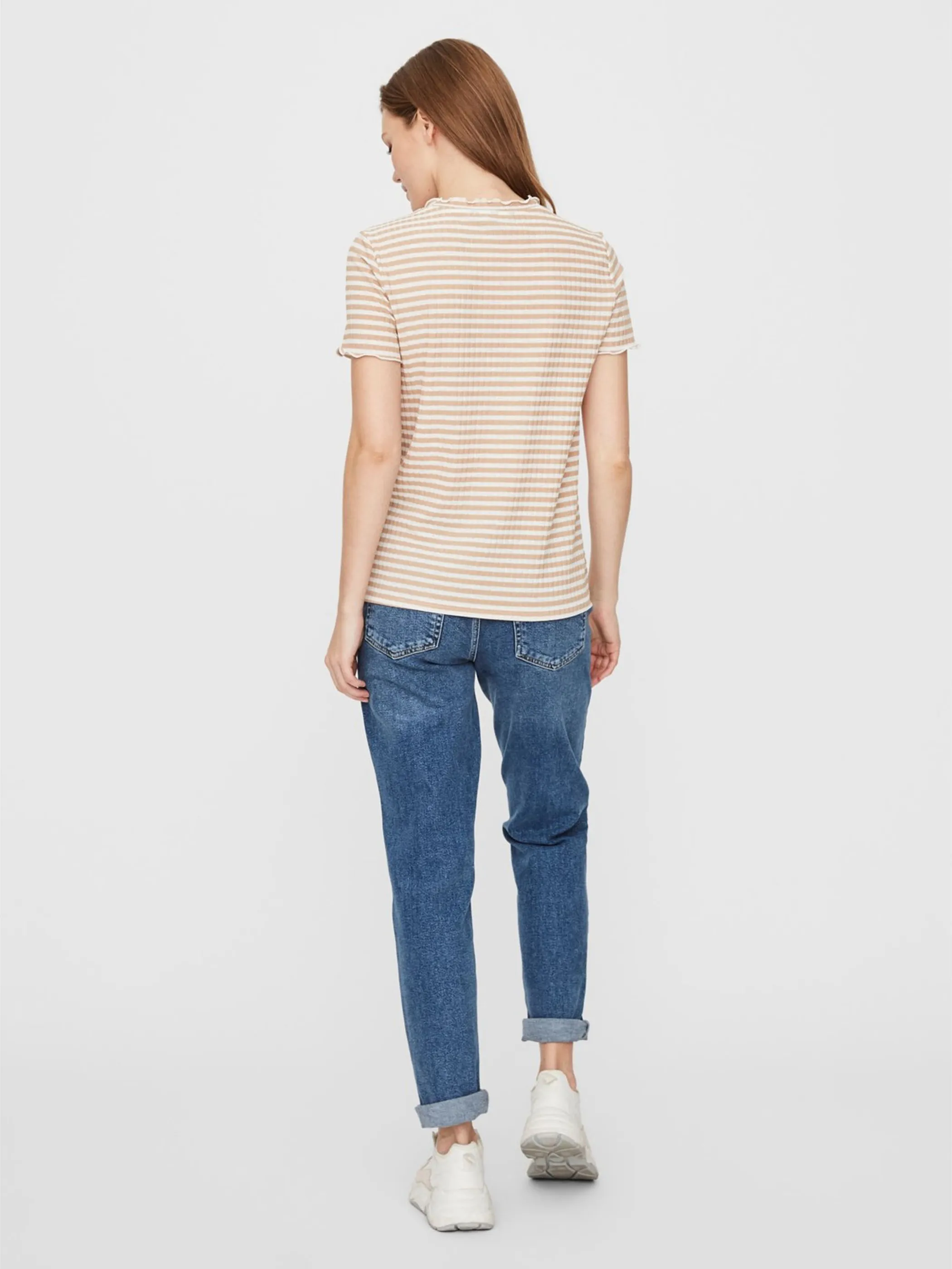 Vero Moda 10227505 VMKIRI SS TOP JRS Weiß 832971 175598003 3