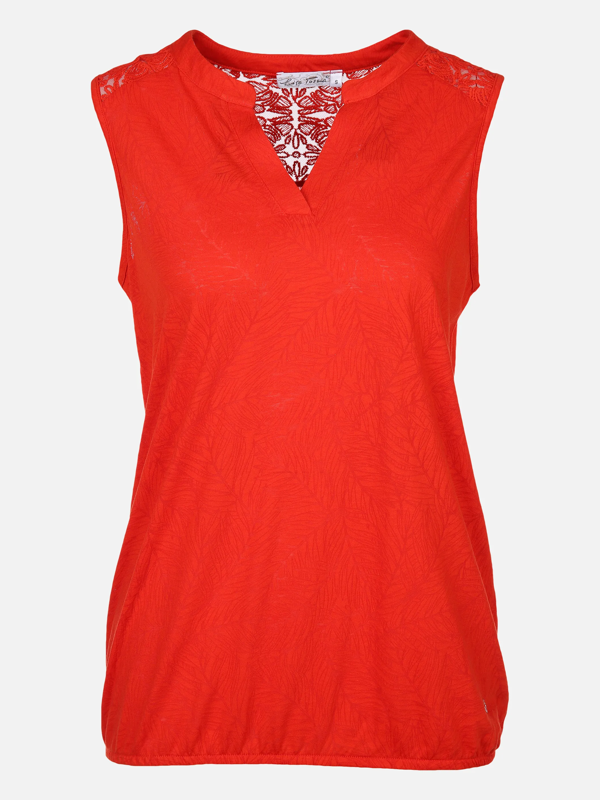 Lisa Tossa Da-Top m. Spitze Rot 878632 FEUERROT 1 Lisa Tossa Da-Top m. Spitze Rot 878632 FEUERROT 1