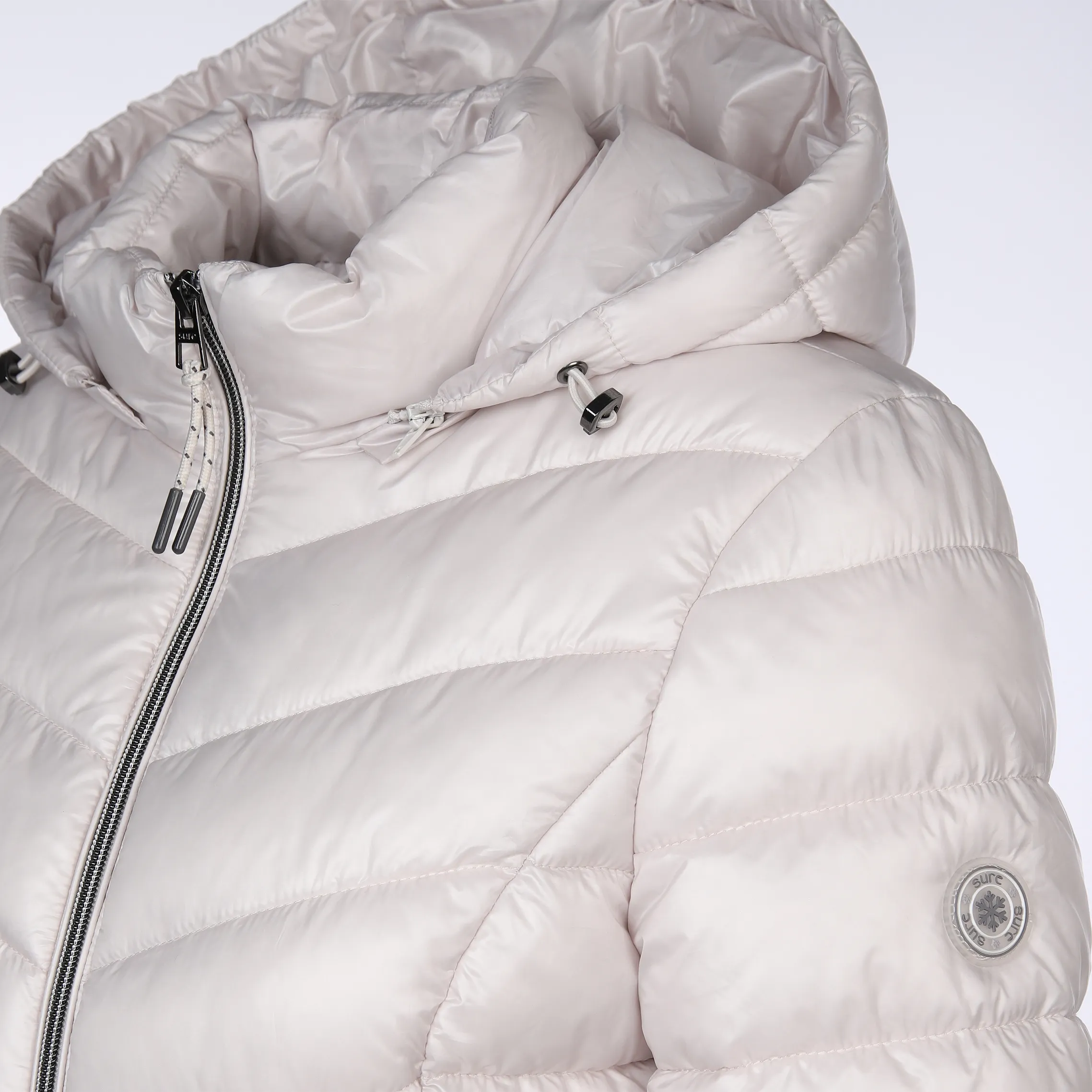 Sure Da-Steppjacke m. Kapuze Beige 880290 GREIGE 4 Sure Da-Steppjacke m. Kapuze Beige 880290 GREIGE 4
