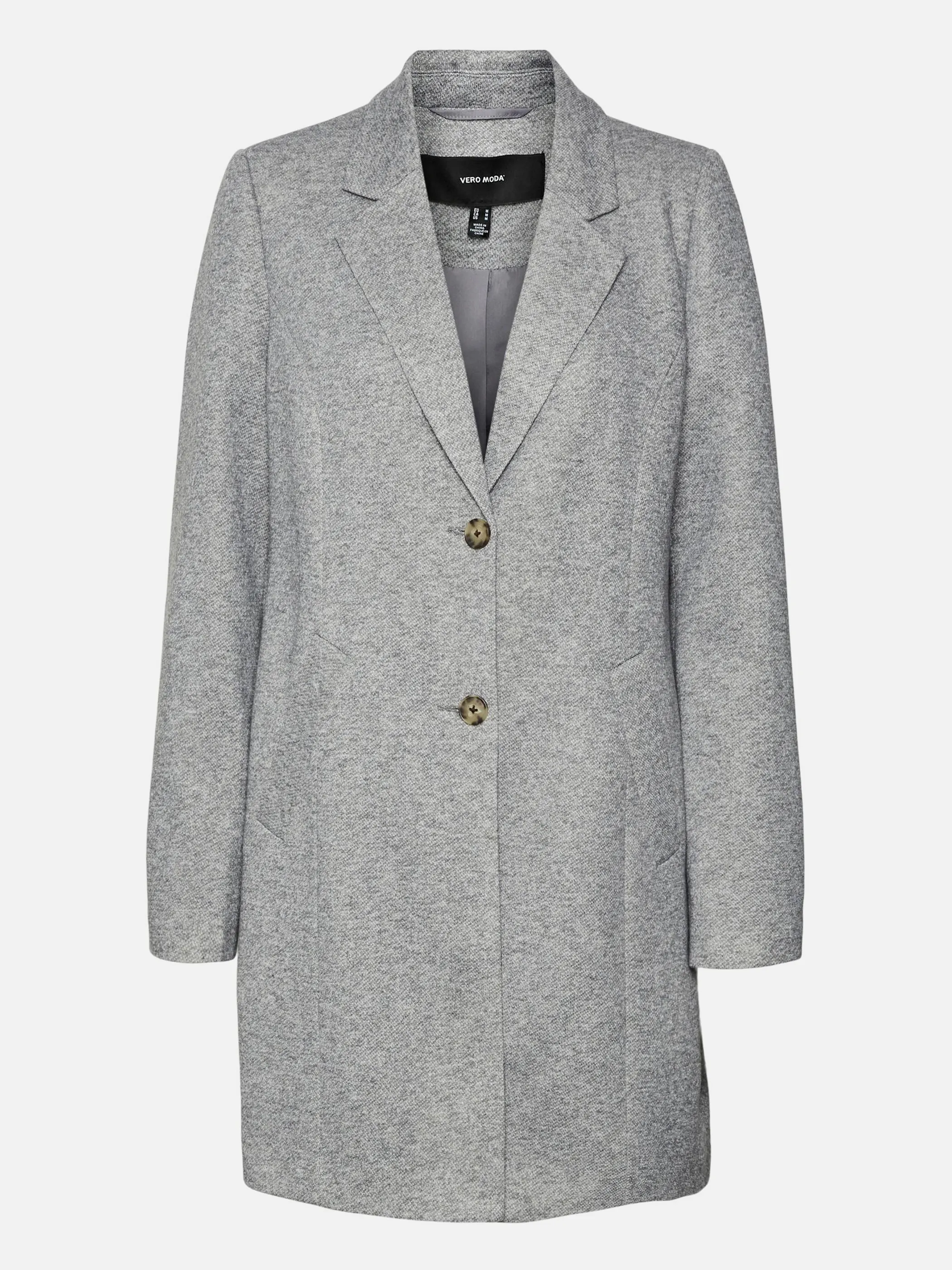 Vero Moda 10278102 VMVERODONACALLIE COAT Grau 873847 178994 1